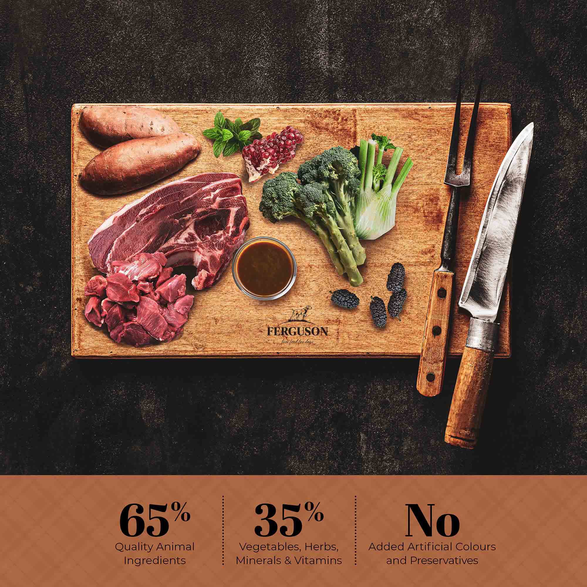 Ferguson Grass Fed Lamb Adult Dry Dog Food - Image 4