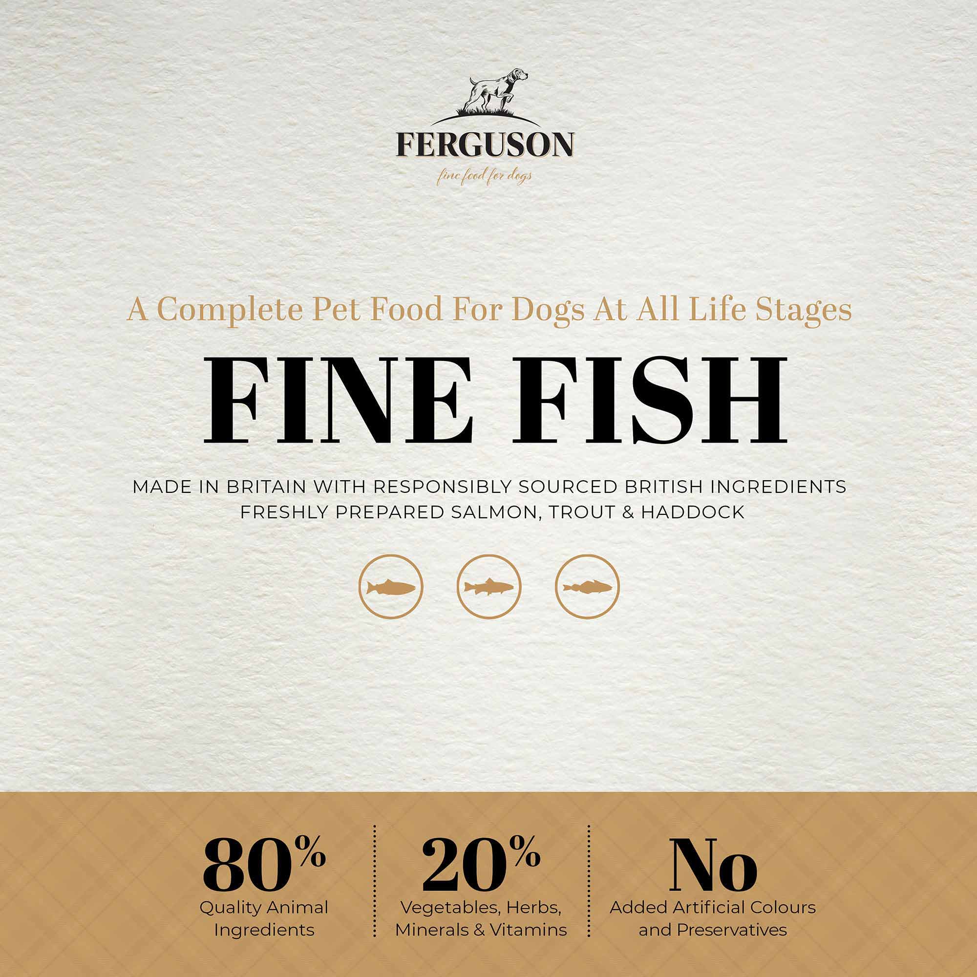 Ferguson Fine Fish 80/20 Grain Free Dry Dog Food - Image 3