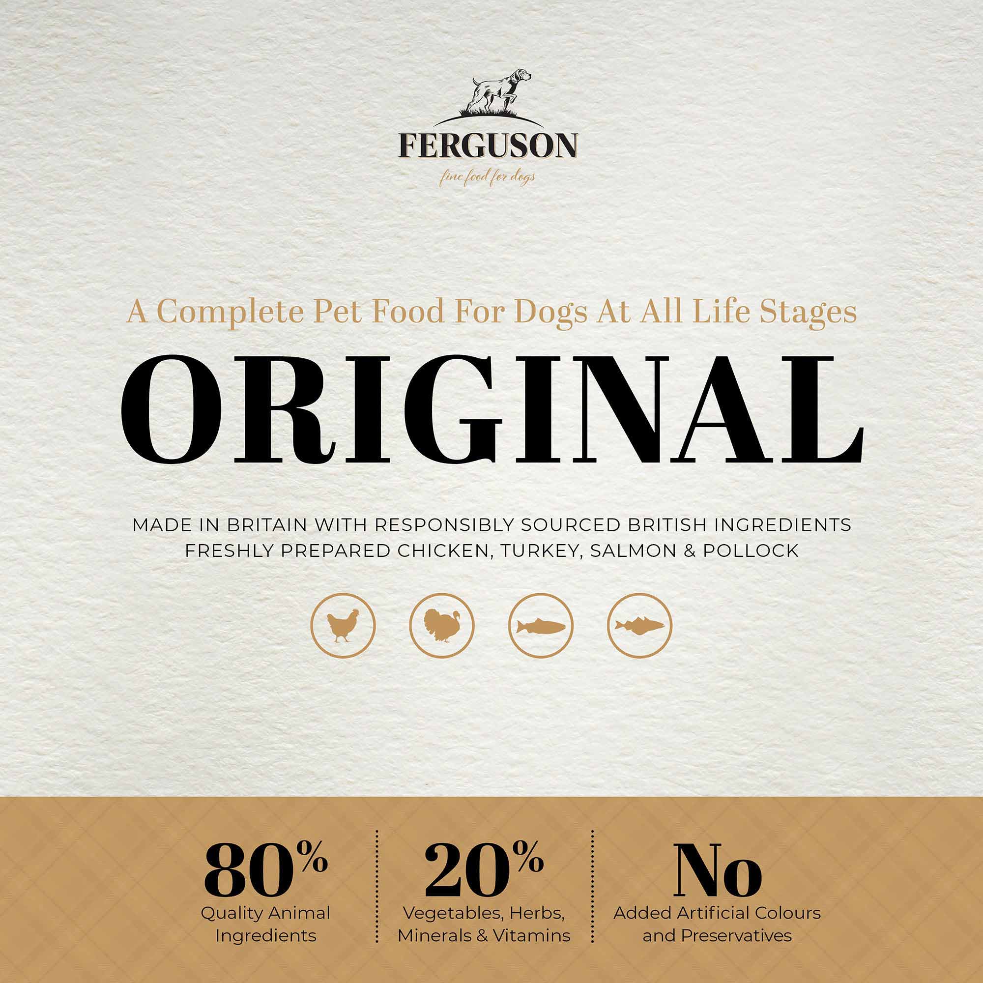 Ferguson Original 80/20 Grain Free Dry Dog Food - Image 3