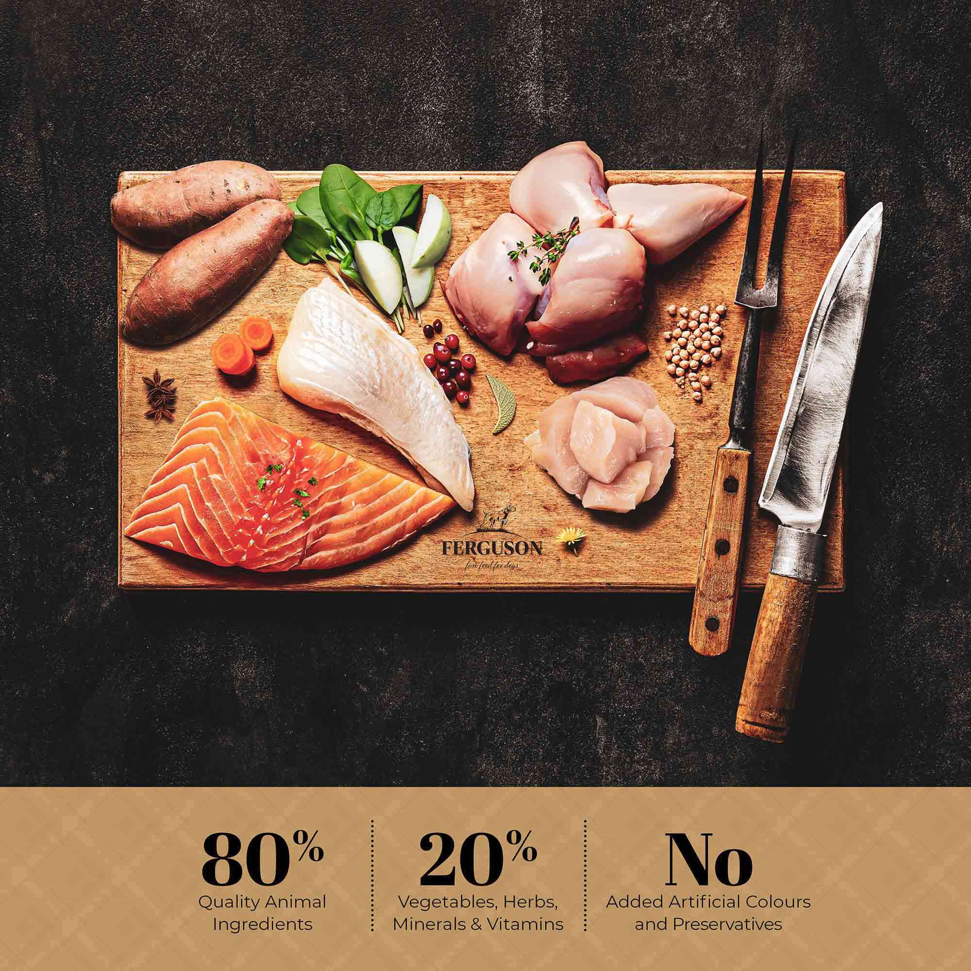 Ferguson Original 80/20 Grain Free Dry Dog Food - Image 4