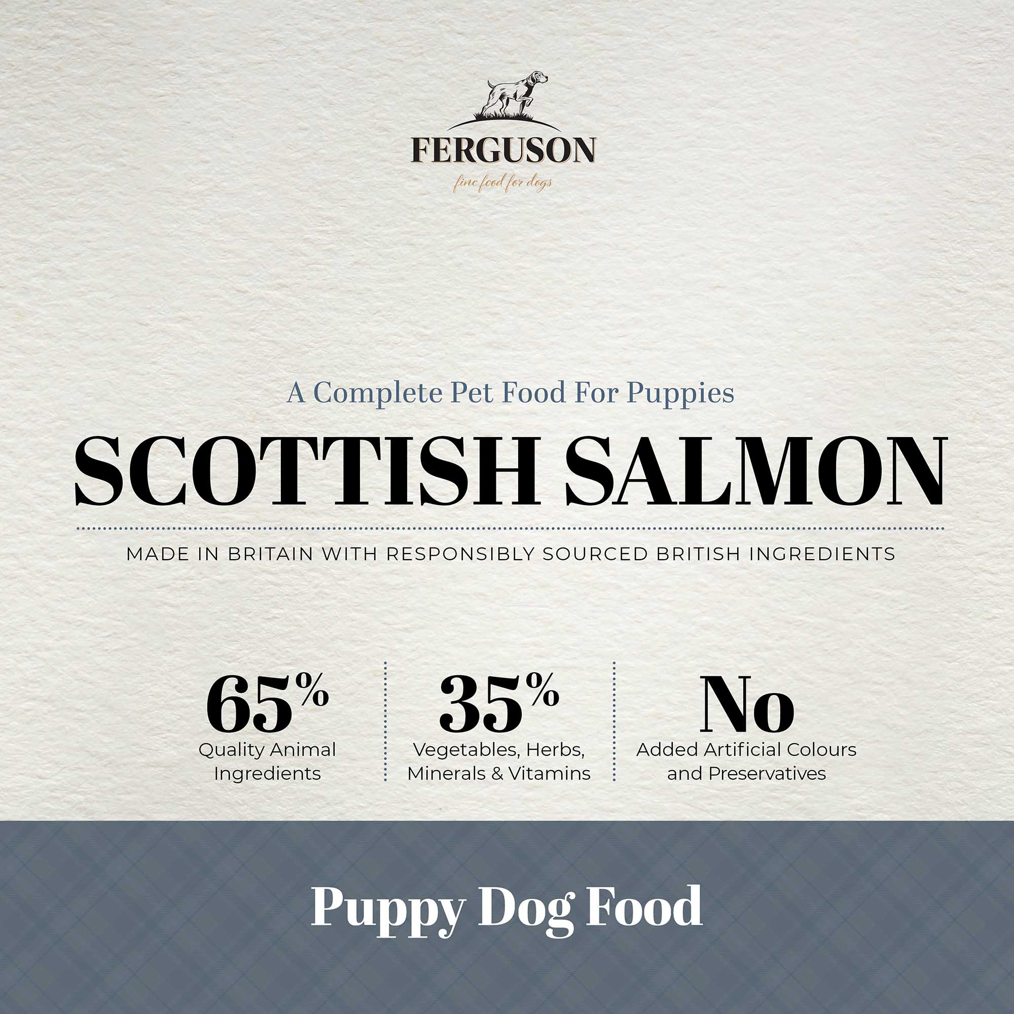 Ferguson Scottish Salmon Puppy Dry Dog Food - Image 3