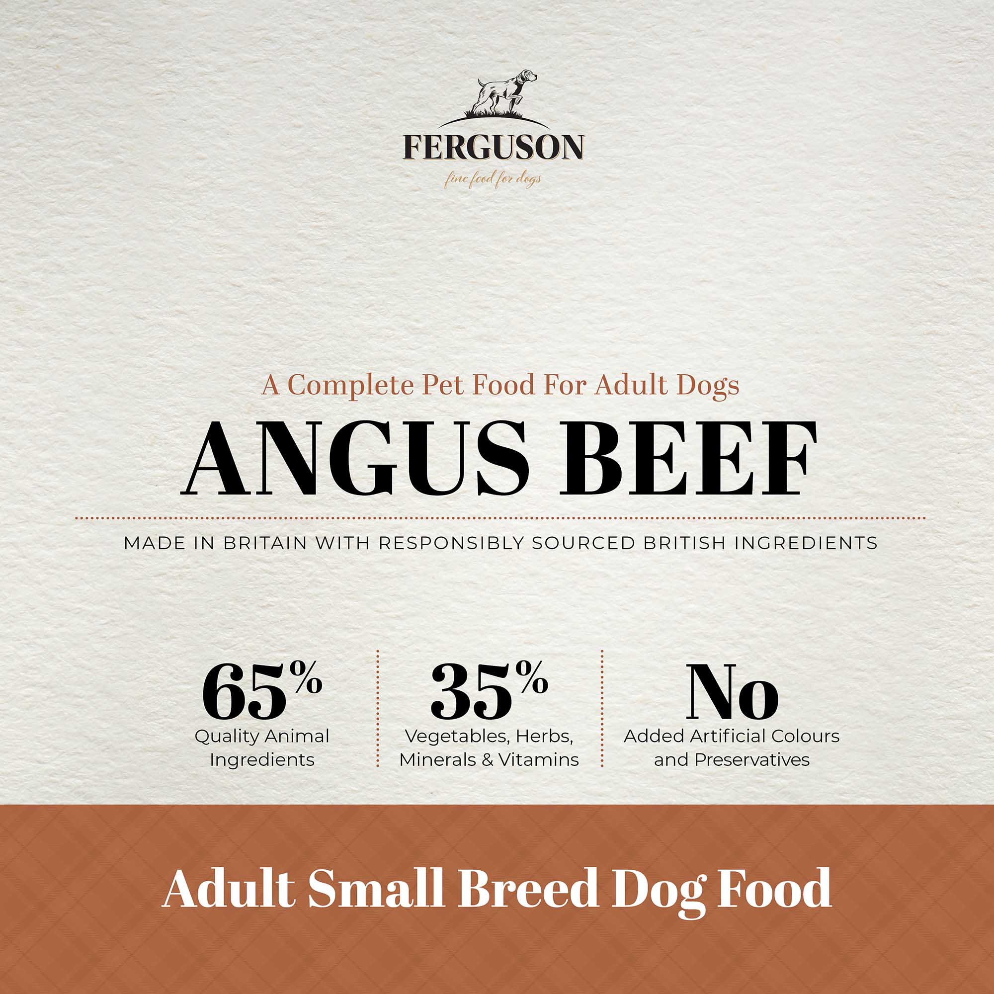 Ferguson Angus Beef Small Breed Adult Dry Dog Food - Image 3