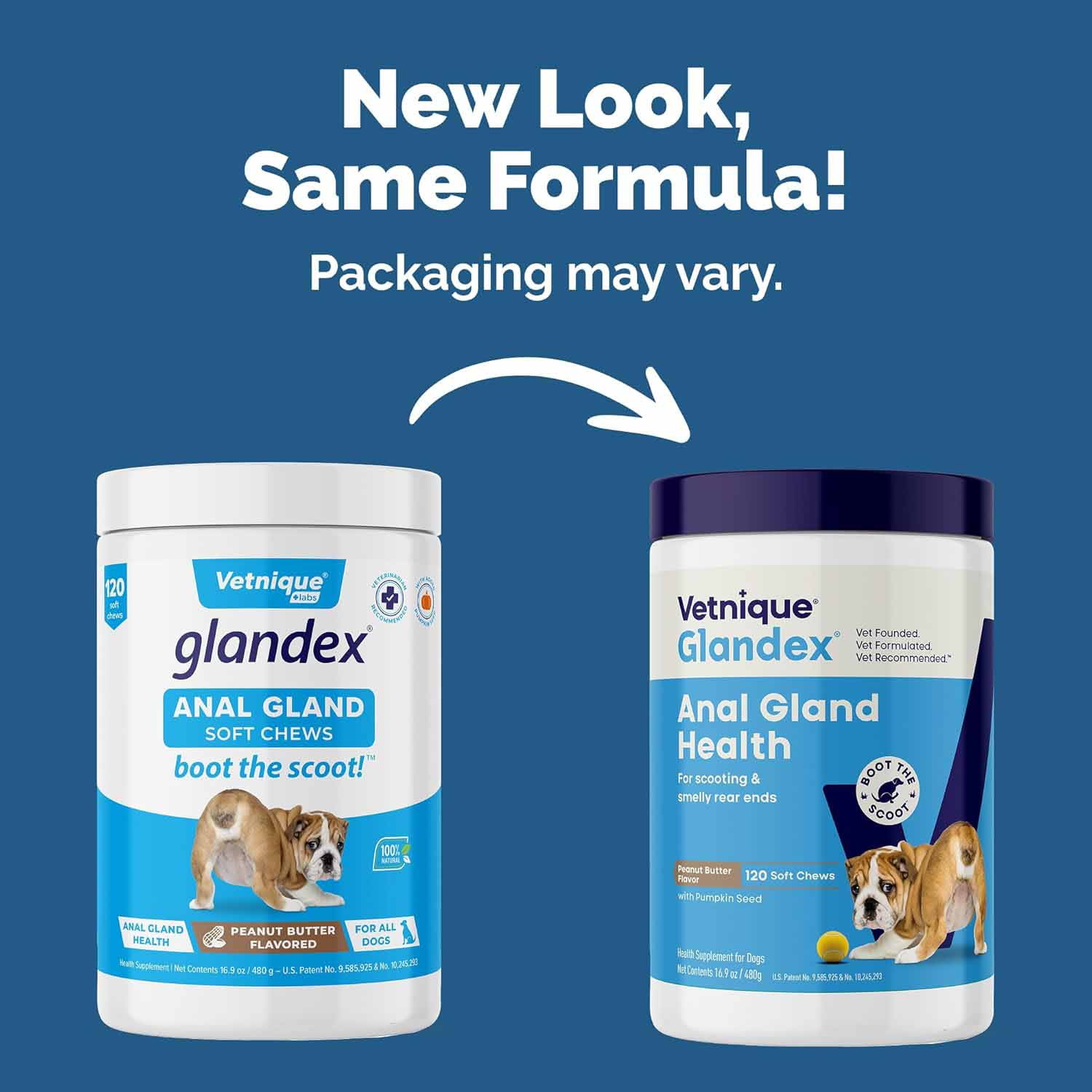Glandex Anal Gland for Dogs - 120 Chewable Tablets - Image 2