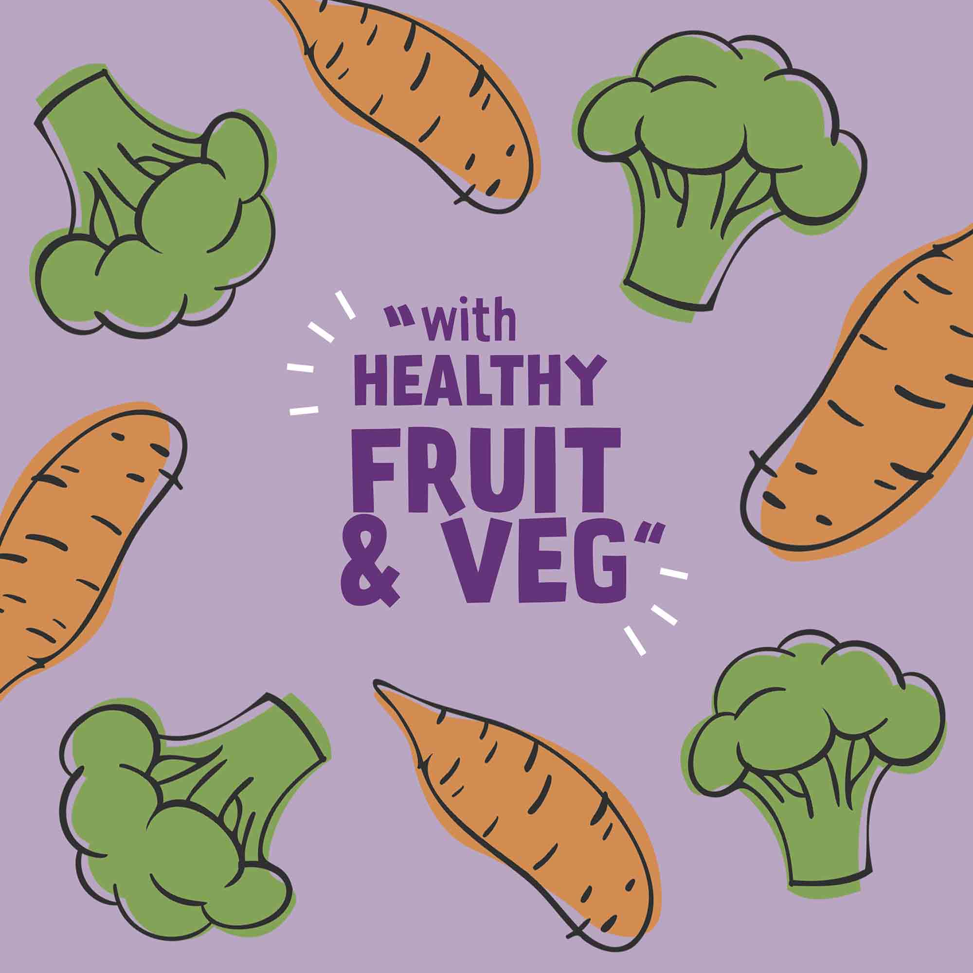 Good Boy Superlicious Duck, Sweet Potato & Broccoli Sticks Dog Treats - 70g - Image 3