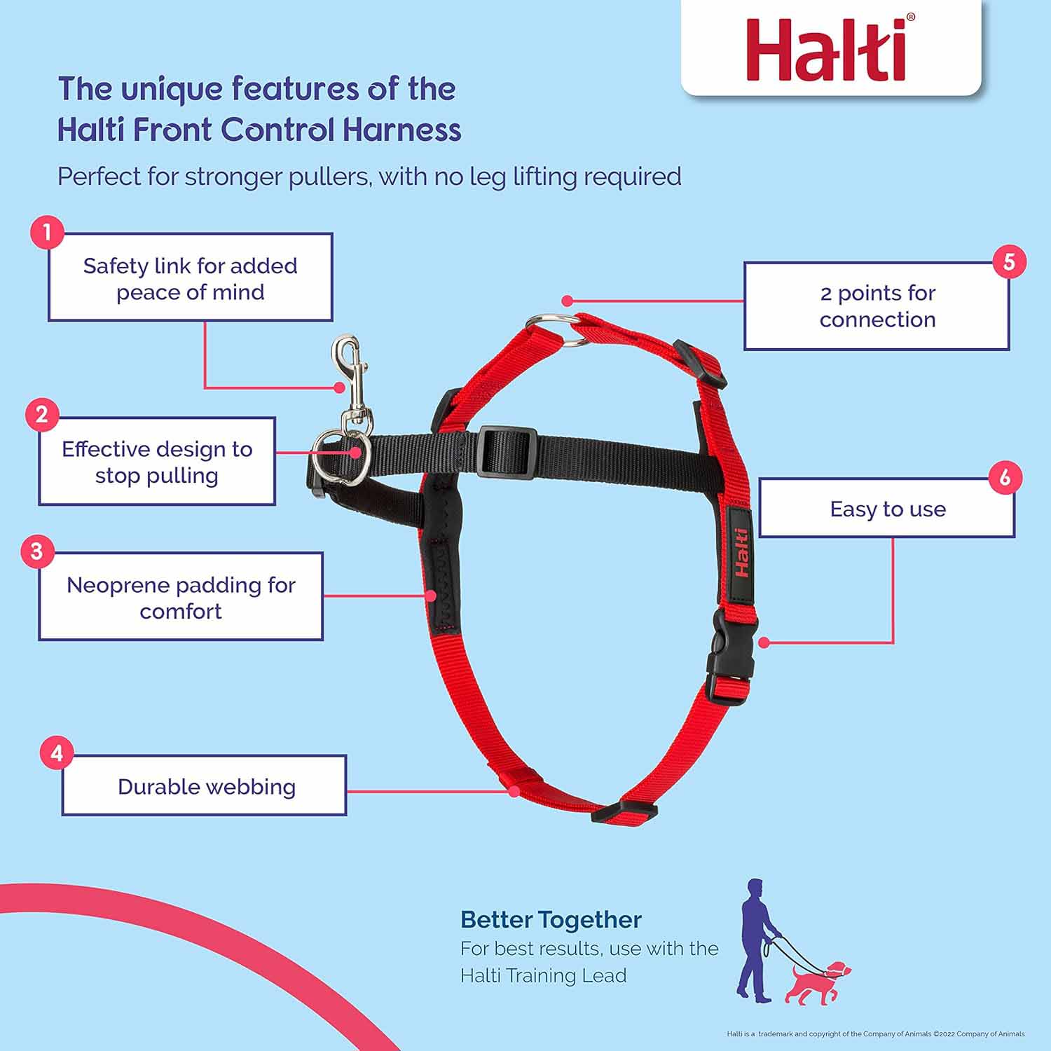Halti Front Control Harness - Image 4
