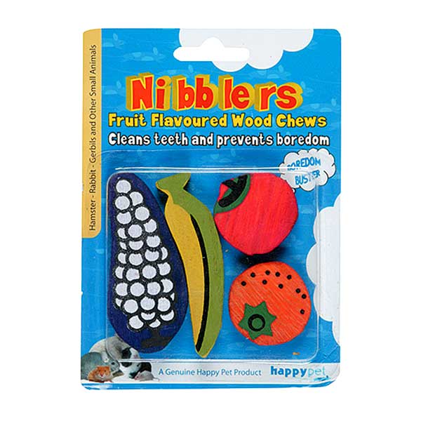 Happy Pet Nibblers Fruit - Pack of 4 - Image 2