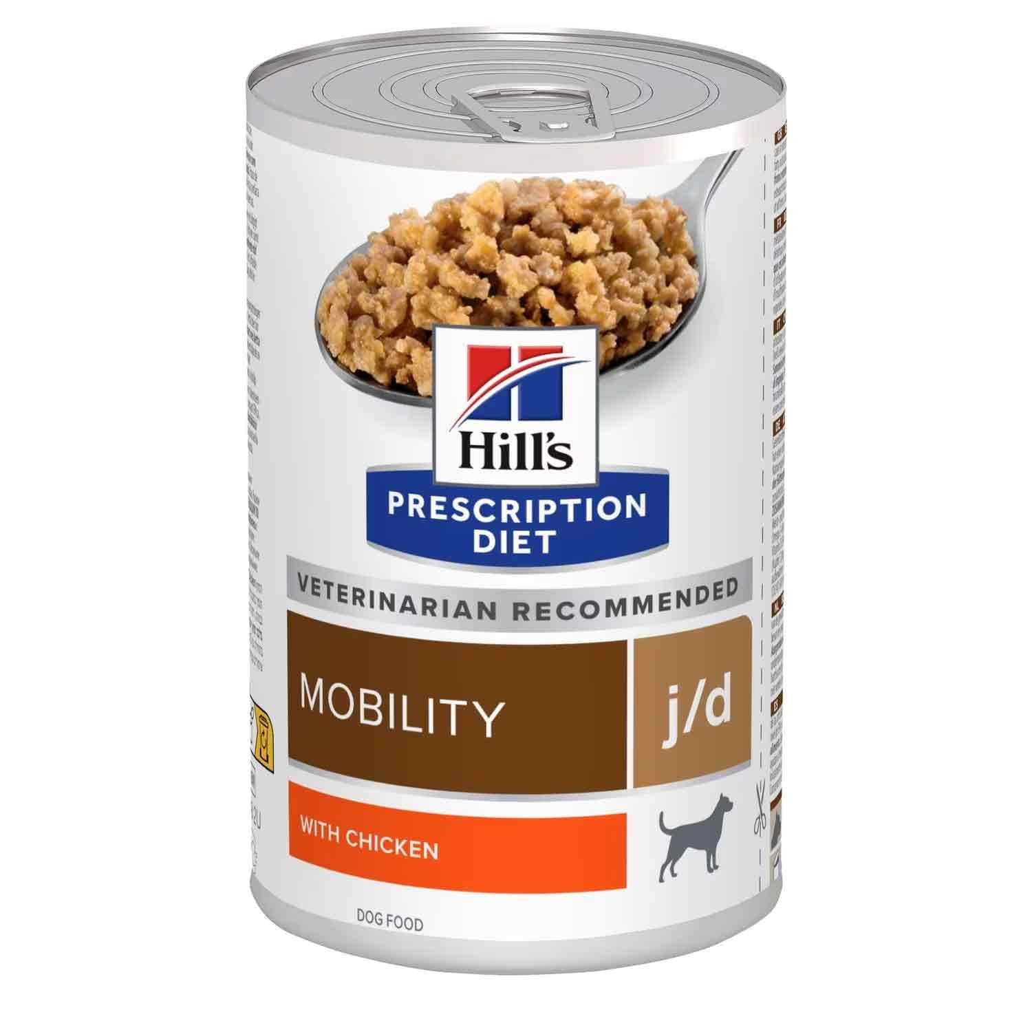Hills Prescription Diet j/d Mobility Wet Dog Food - 12x360g Cans