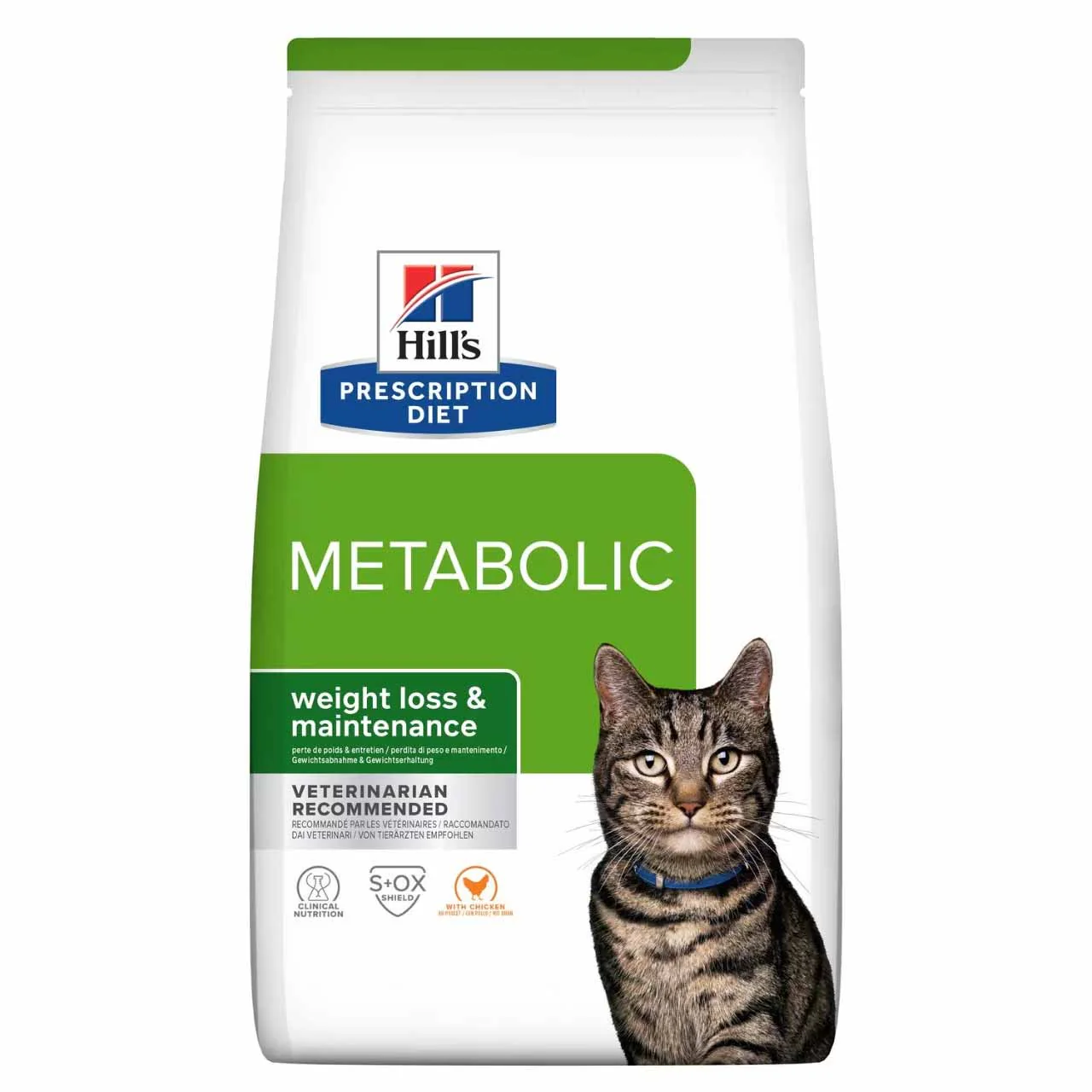 Hills Prescription Diet Metabolic Weight Management Dry Cat Food - Chicken