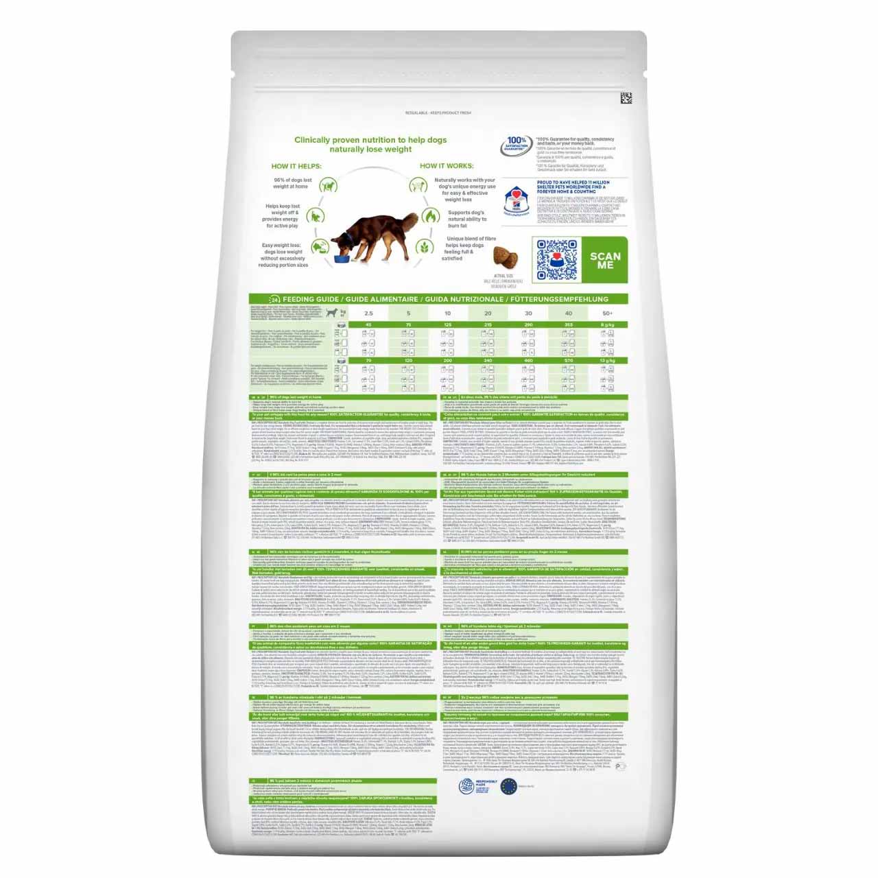 Hills Prescription Diet Metabolic Weight Management Dry Dog Food - Chicken - Image 2