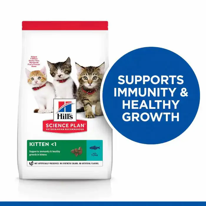 Hills Science Plan Kitten Dry Cat Food - Tuna - 7kg - Image 6