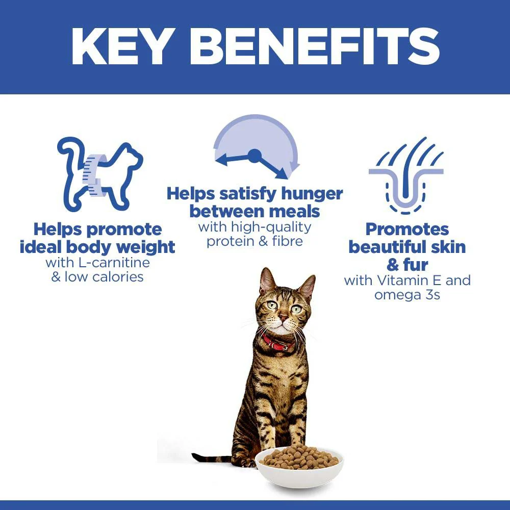 Hills Science Plan Light Adult Dry Cat Food - Image 3