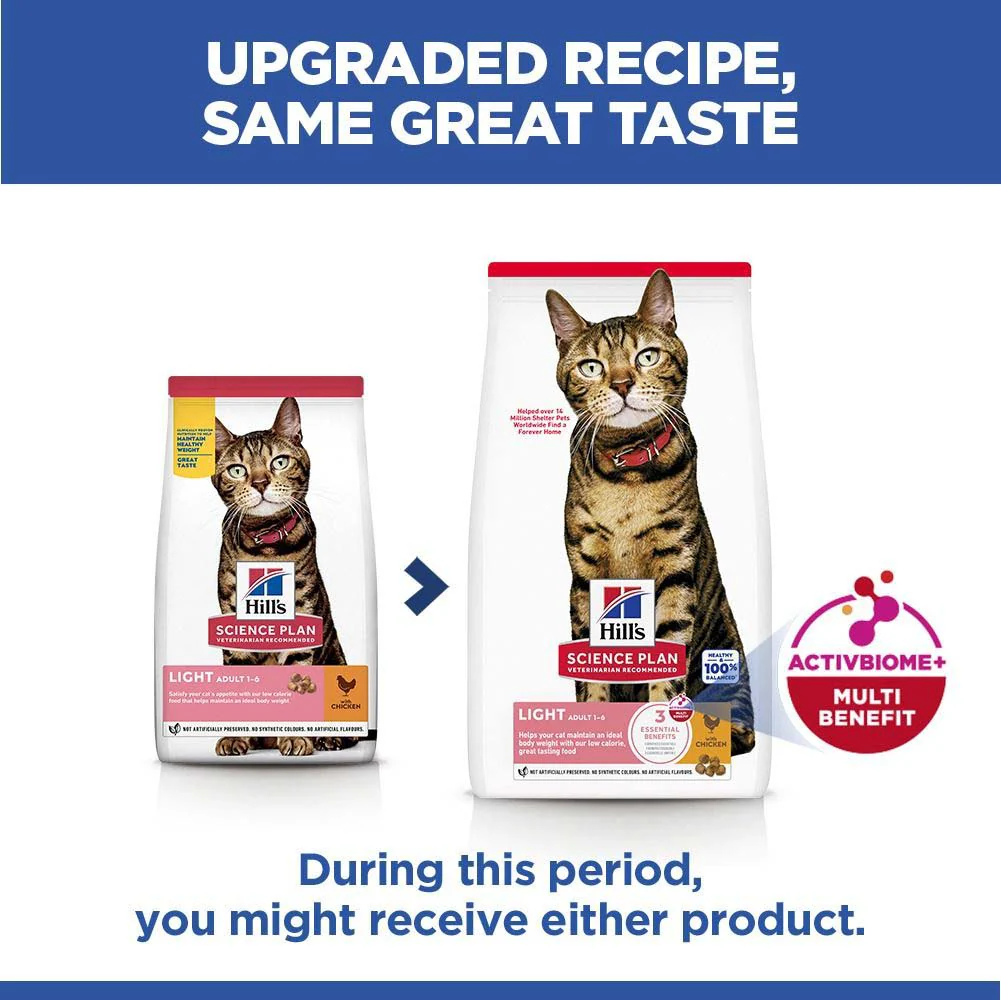 Hills Science Plan Light Adult Dry Cat Food - Image 8