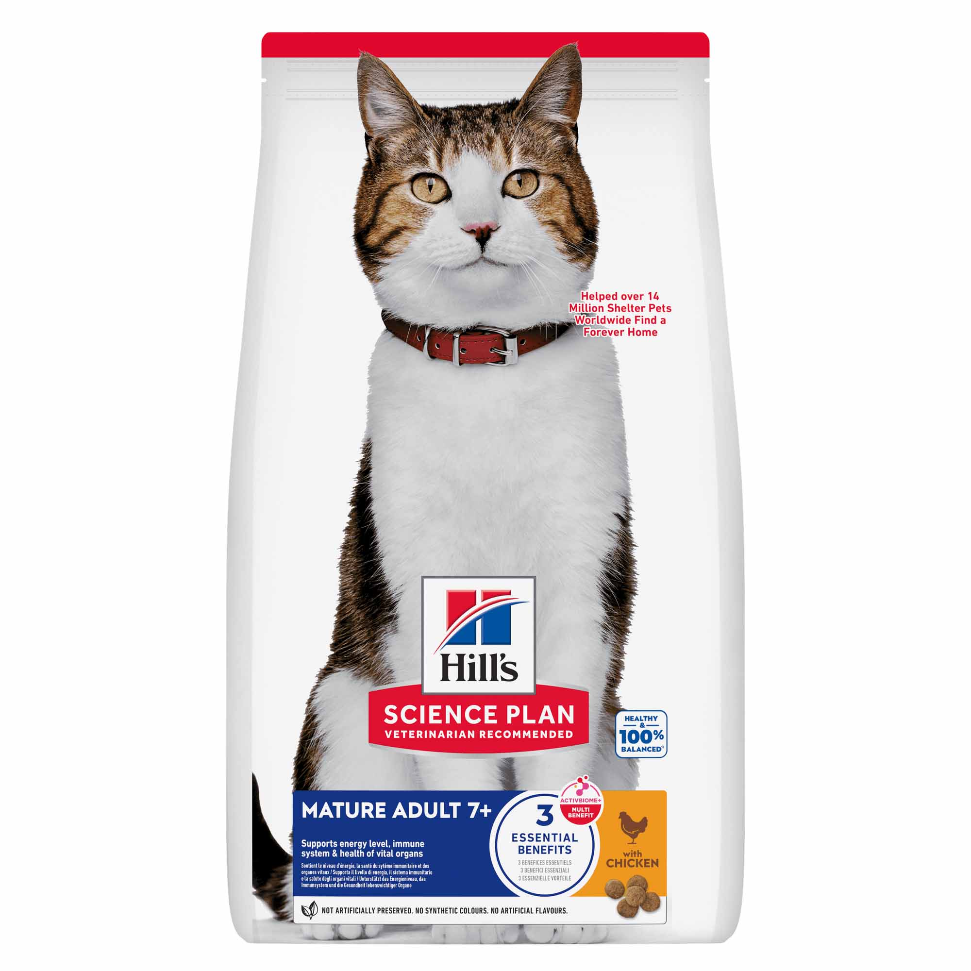 Hills Science Plan Mature Adult Dry Cat Food Chicken