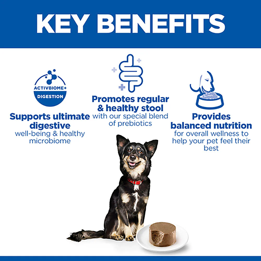 Hills Science Plan Perfect Digestion Small & Mini Adult Wet Dog Food - 12x200g Cans - Image 3