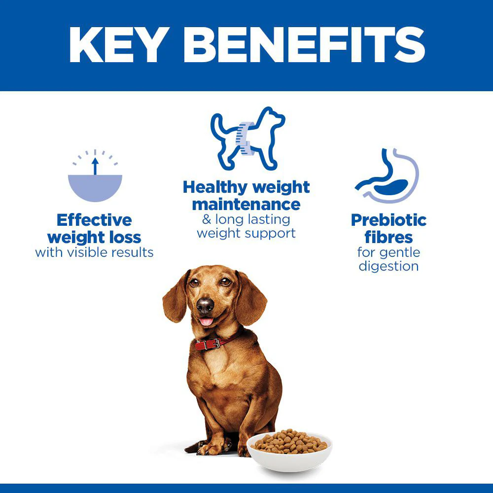 Hills Science Plan Perfect Weight Small & Mini Adult Dry Dog Food - Chicken - Image 3