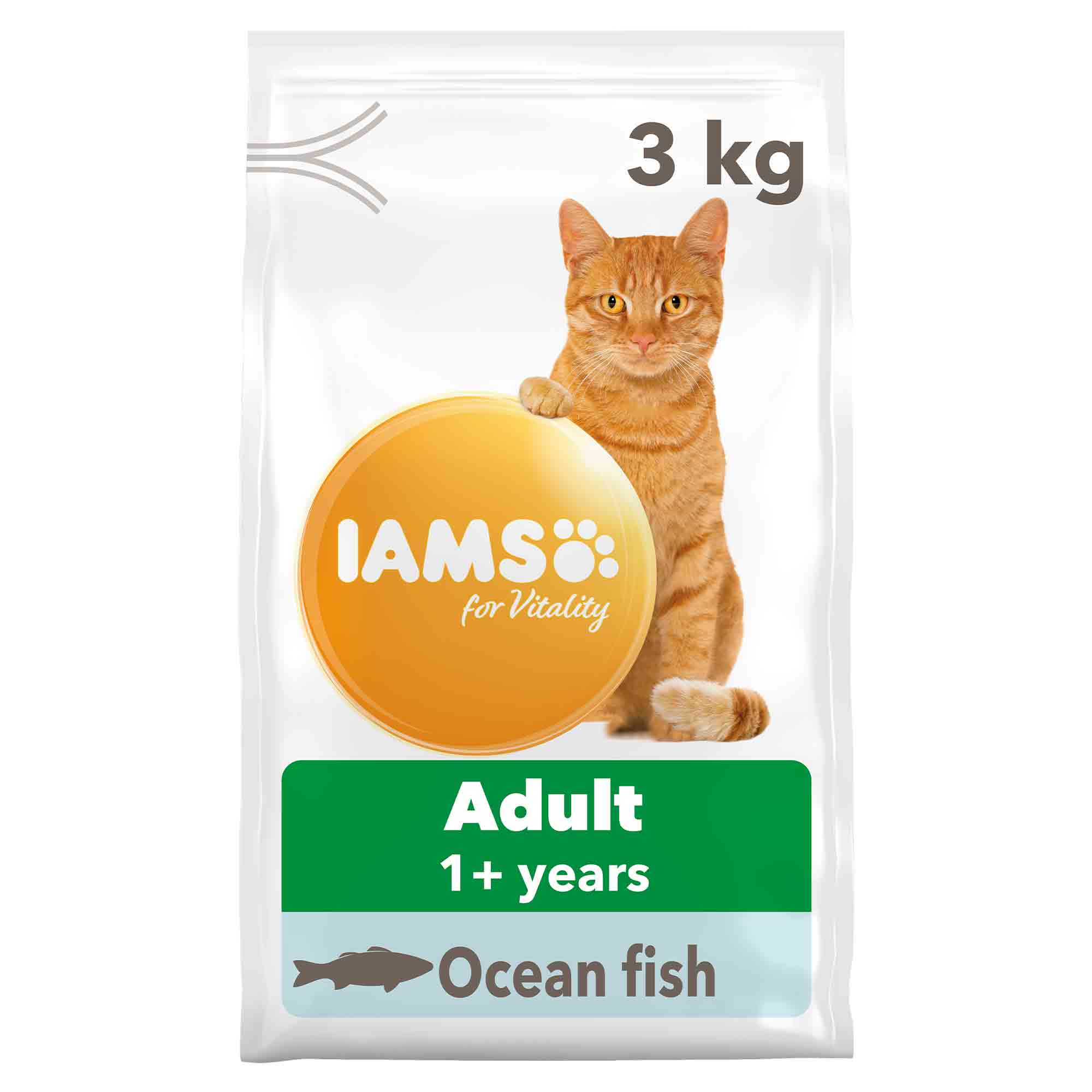 IAMS Adult Dry Cat Food - Ocean Fish - Image 2