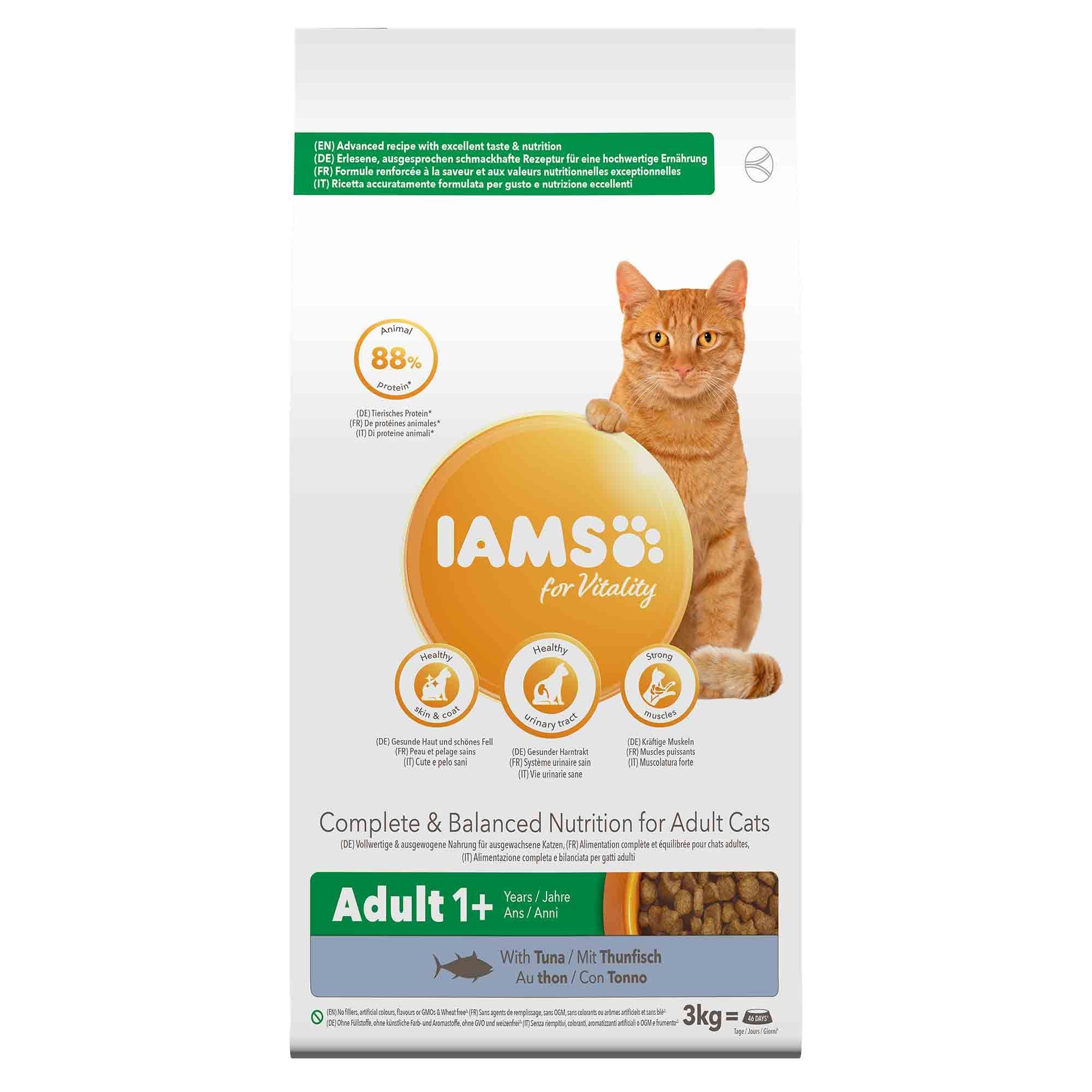 IAMS Adult Dry Cat Food - Tuna - Image 2