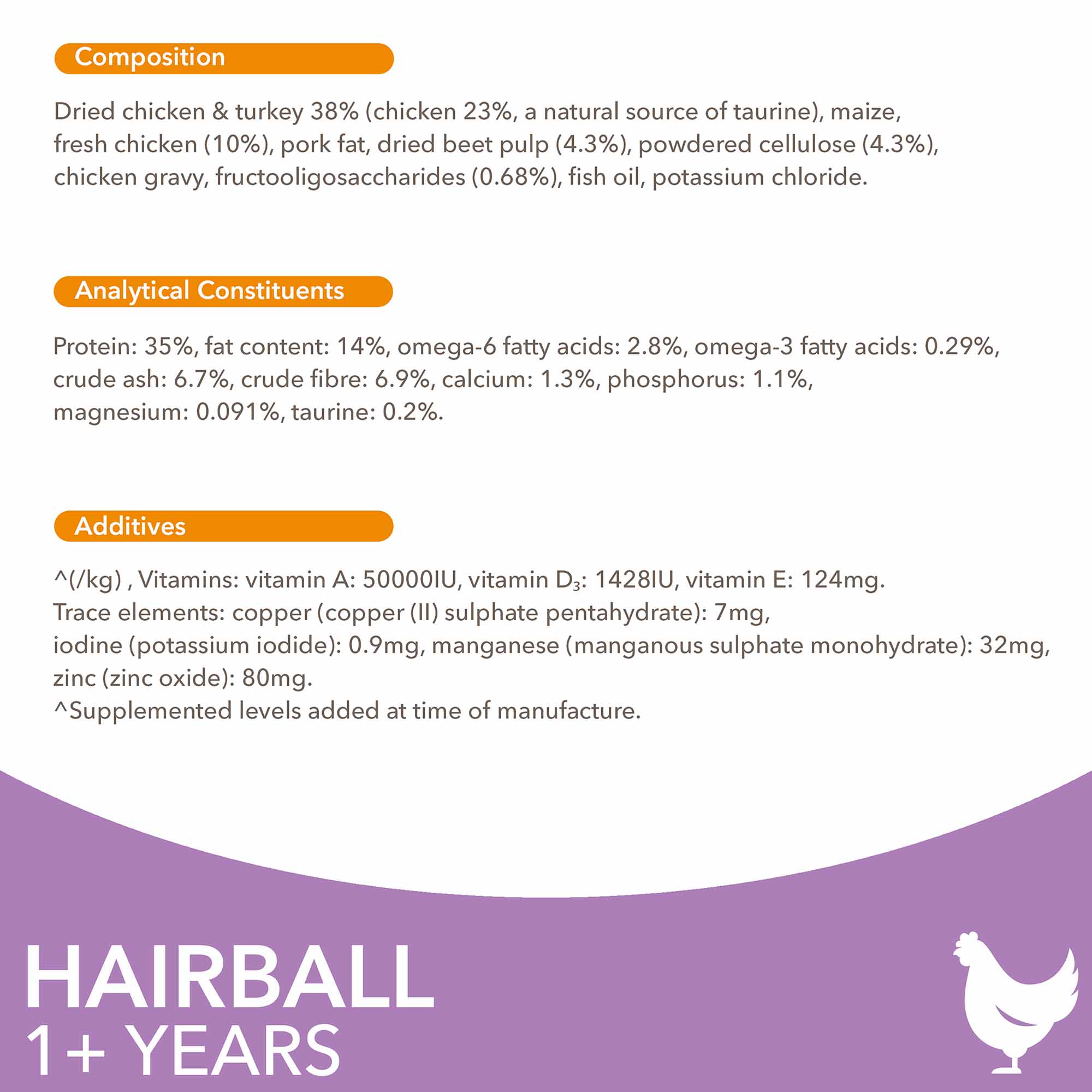 IAMS Hairball Dry Cat Food - Chicken - Image 5