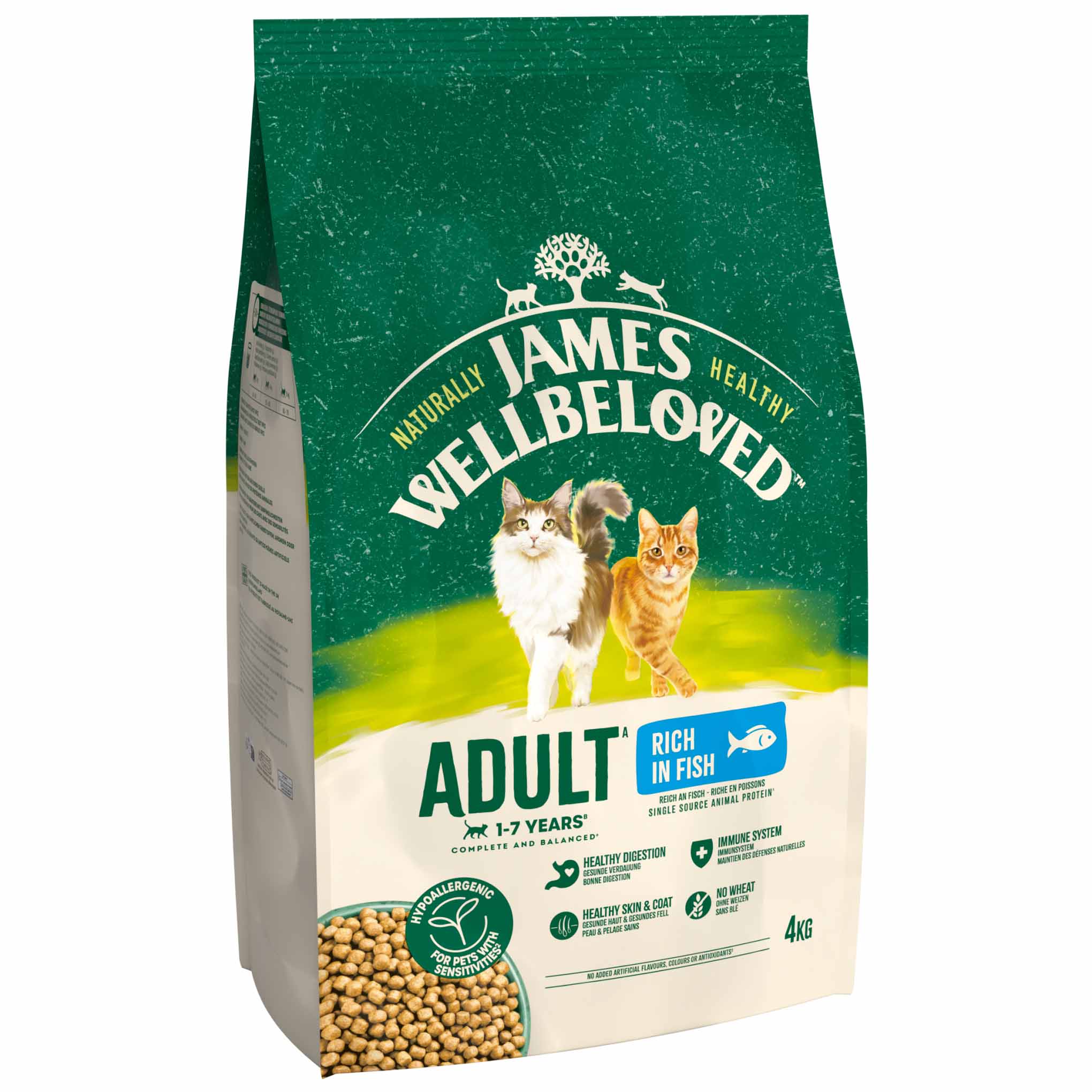 James Wellbeloved Adult Dry Cat Food - Fish - Image 12