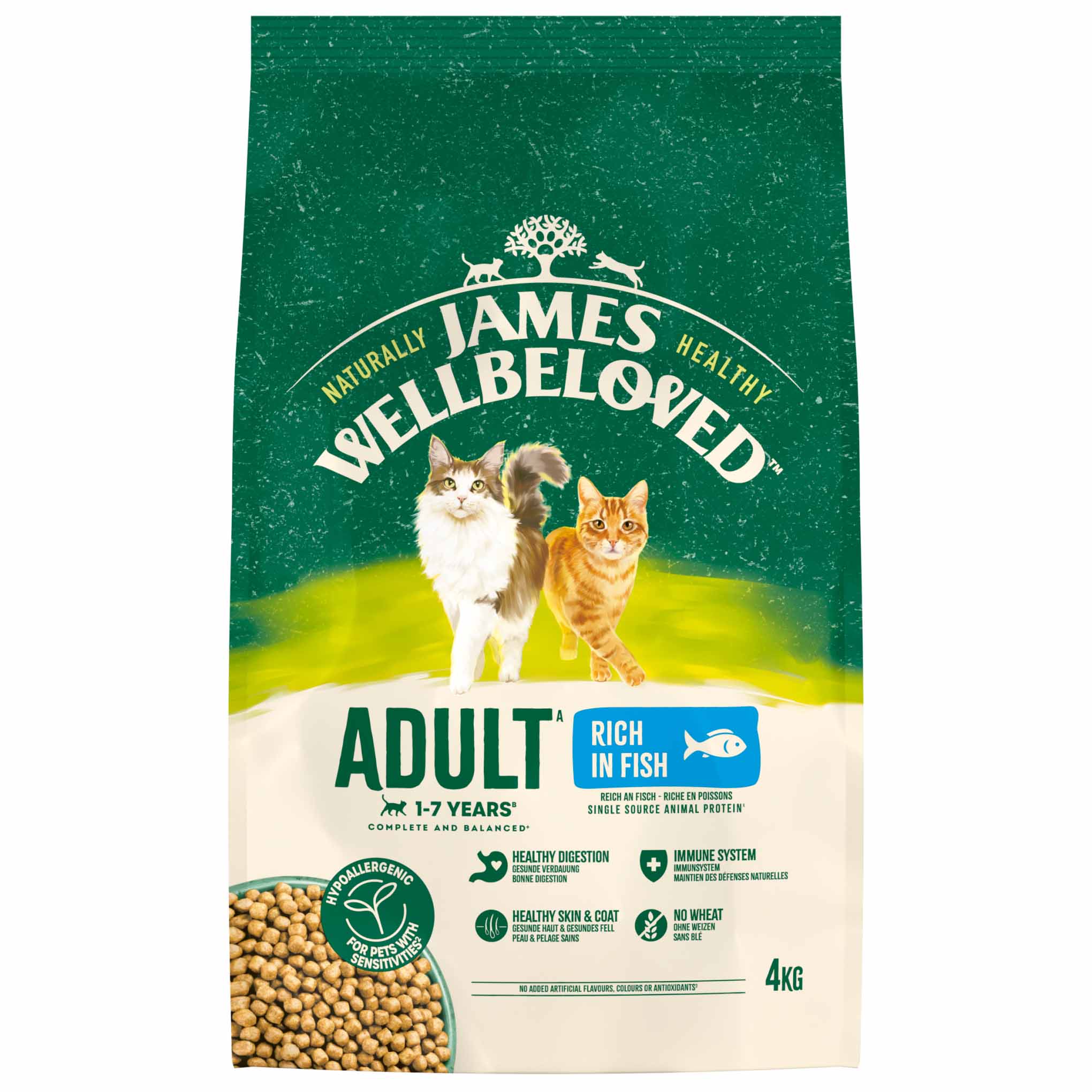 James Wellbeloved Adult Dry Cat Food - Fish - Image 13