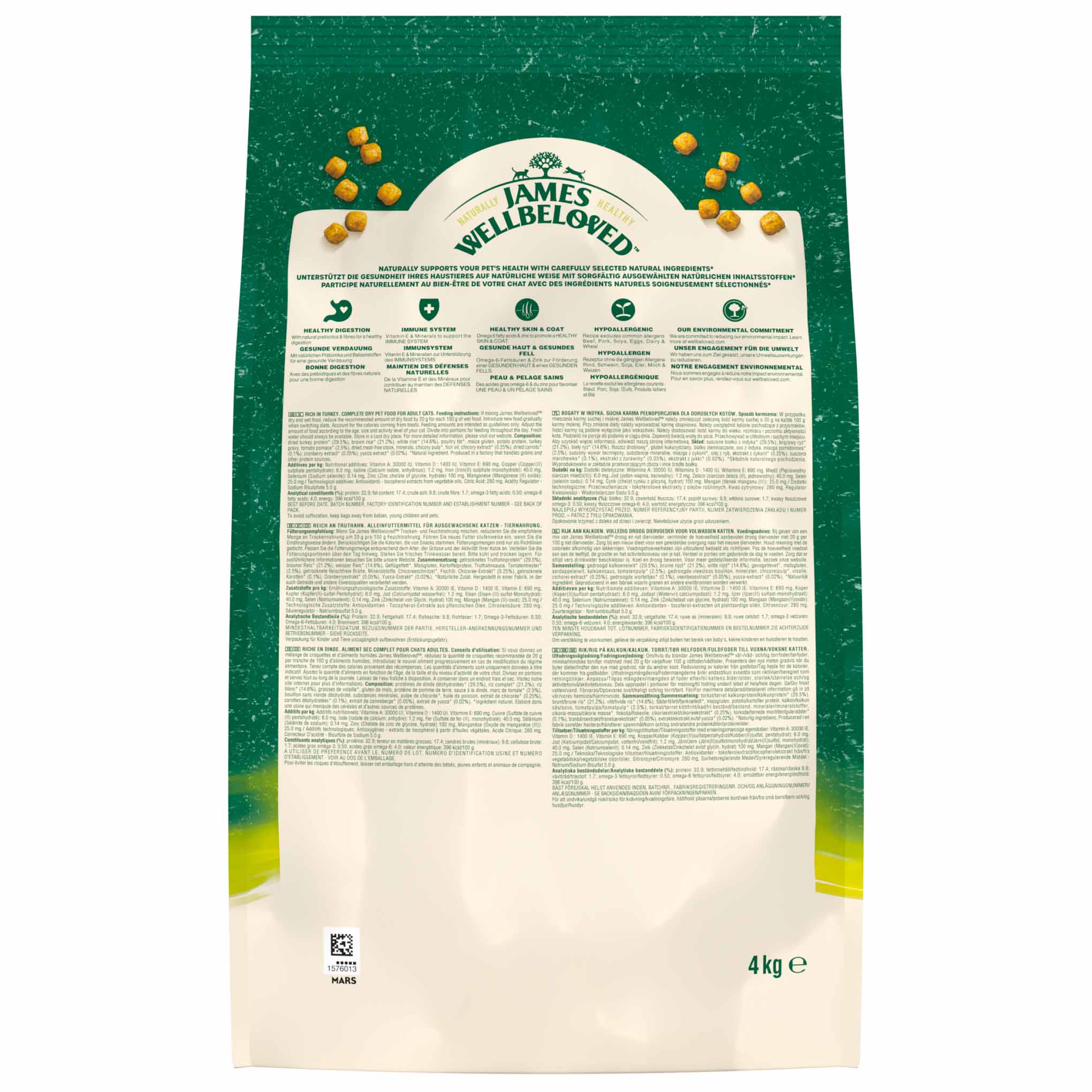 James Wellbeloved Adult Dry Cat Food - Turkey - Image 13