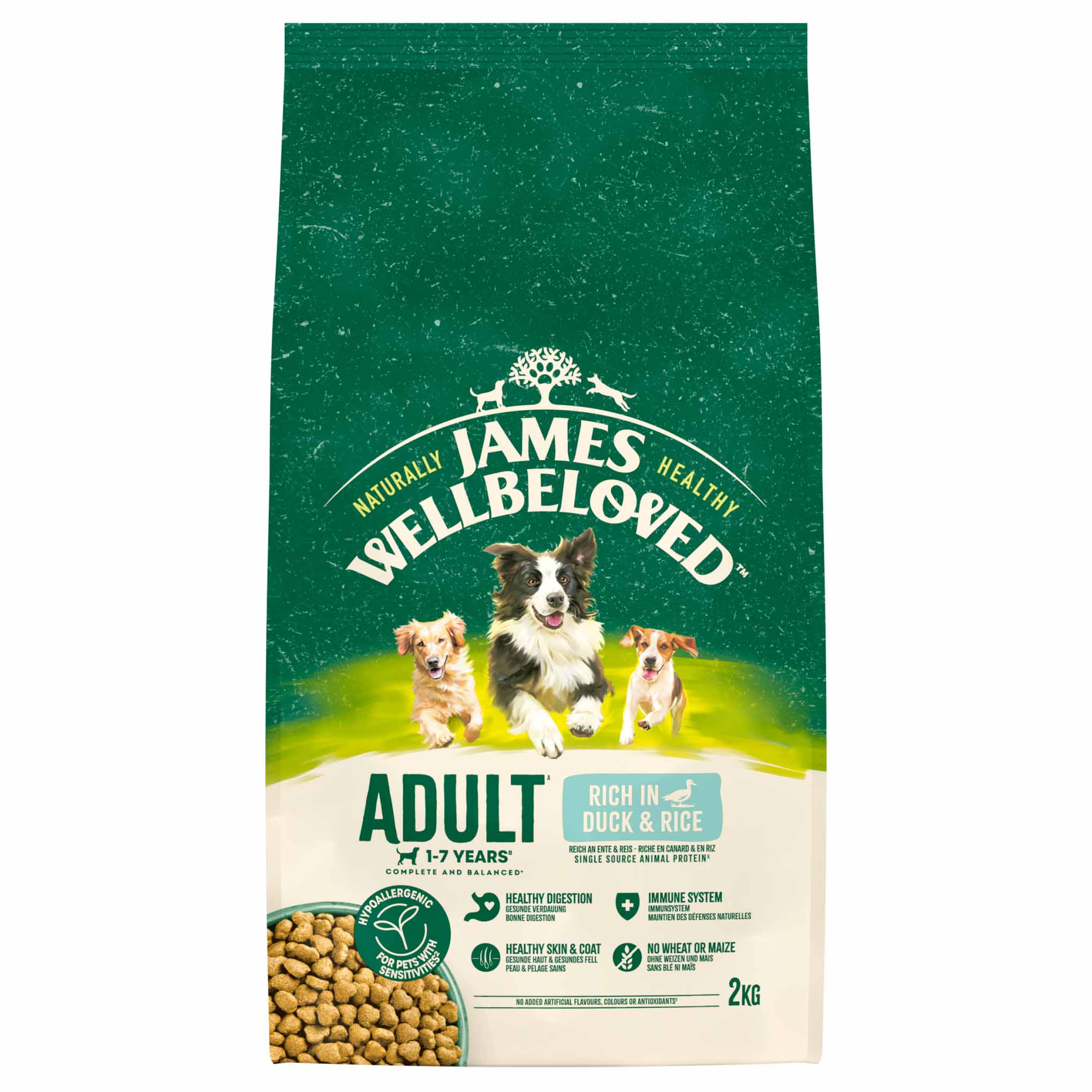 James Wellbeloved Adult Dry Dog Food - Duck & Rice - Image 10