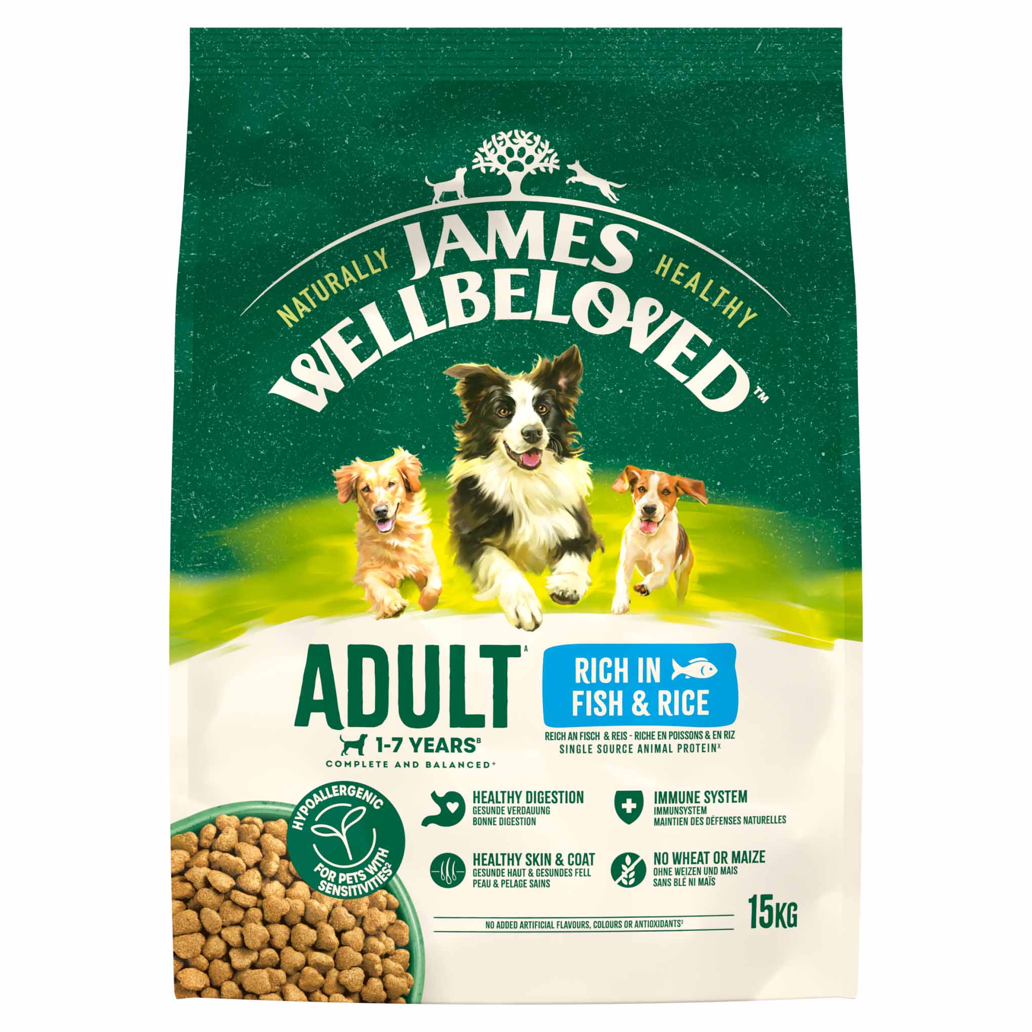 James Wellbeloved Adult Dry Dog Food - Fish & Rice - Image 4