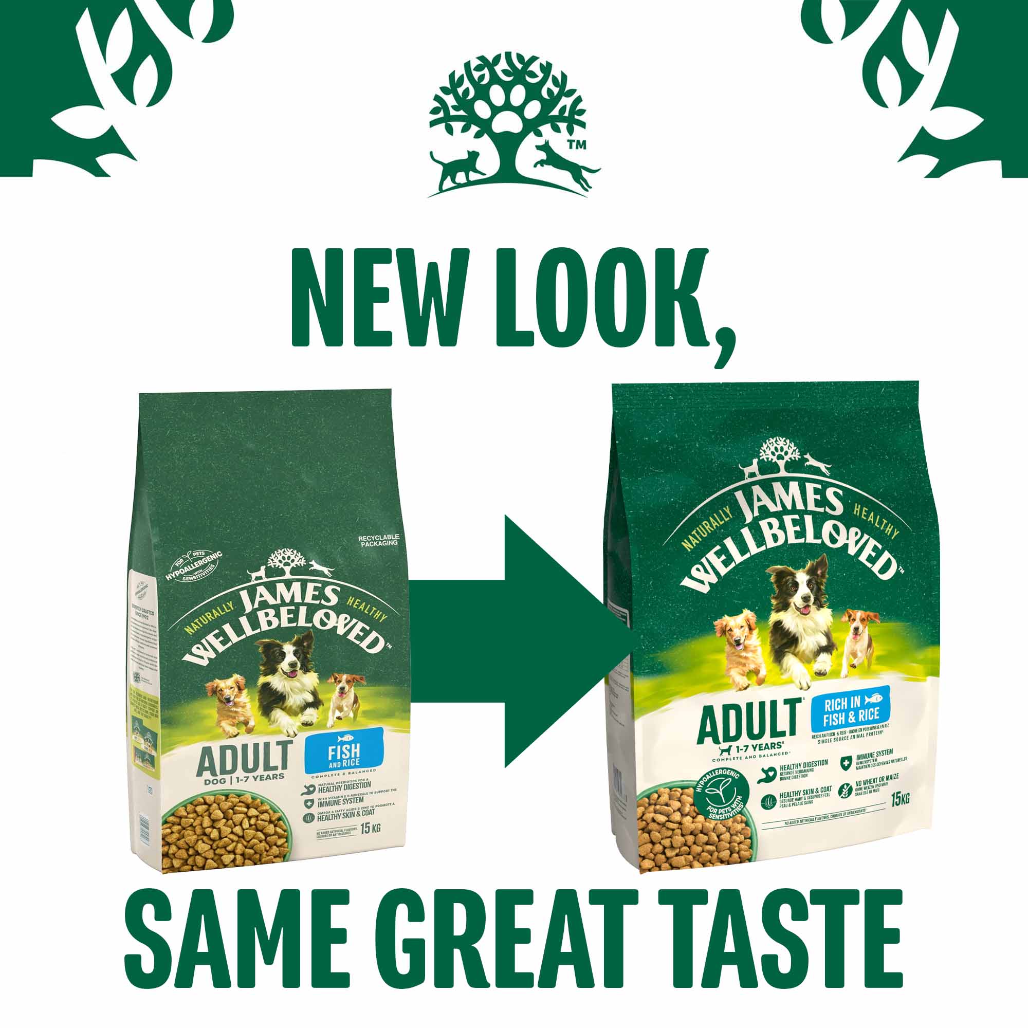 James Wellbeloved Adult Dry Dog Food - Turkey & Rice - Image 14