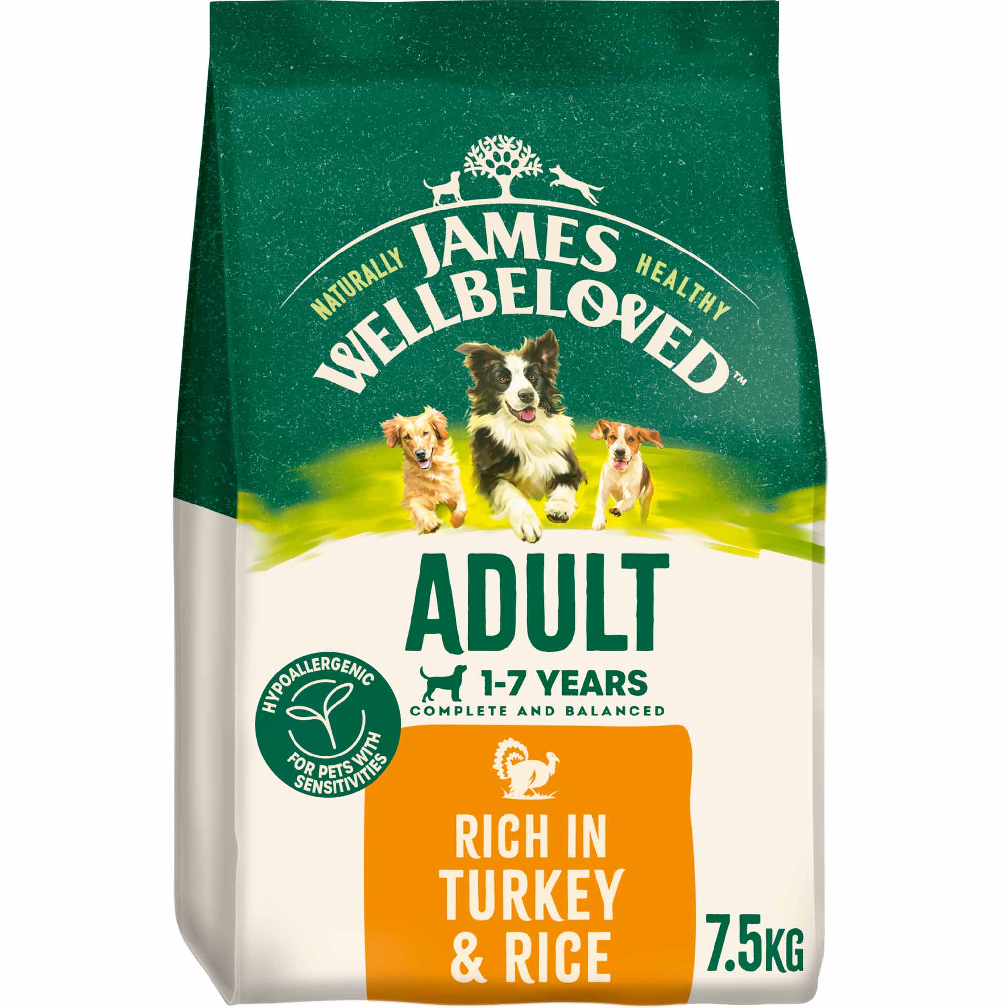 James Wellbeloved Adult Dry Dog Food - Turkey & Rice - Image 3