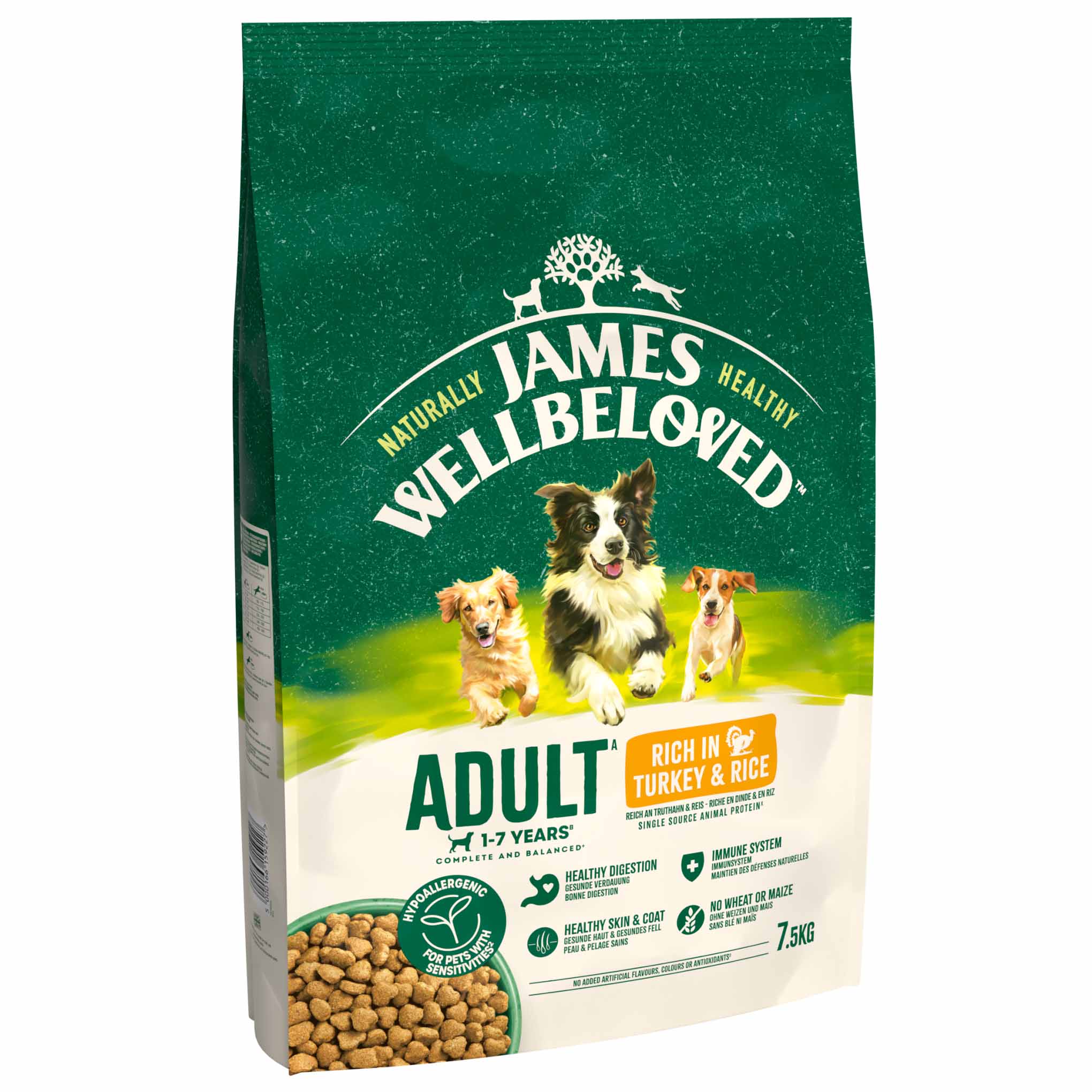 James Wellbeloved Adult Dry Dog Food - Turkey & Rice - Image 5