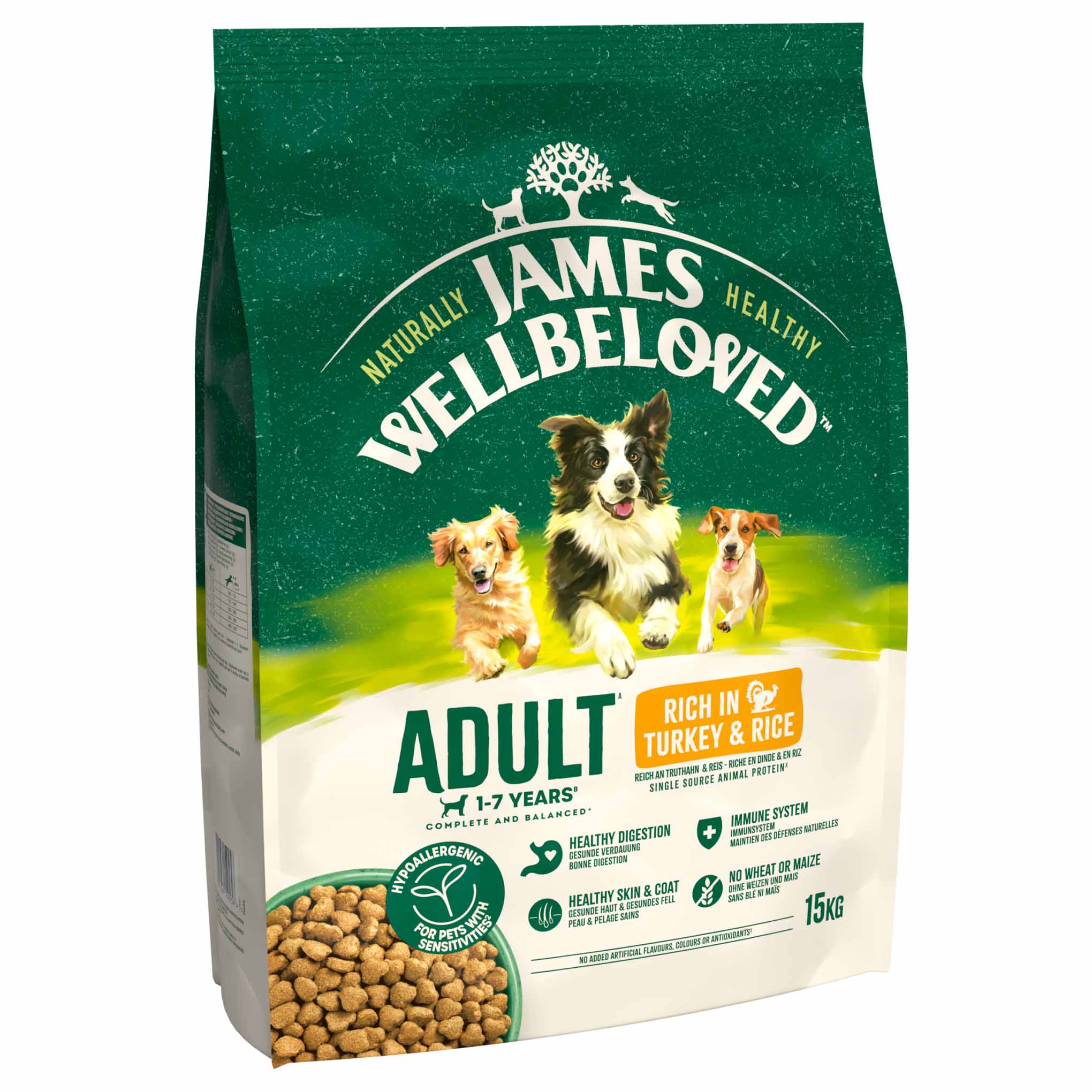 James Wellbeloved Adult Dry Dog Food - Turkey & Rice - Image 7