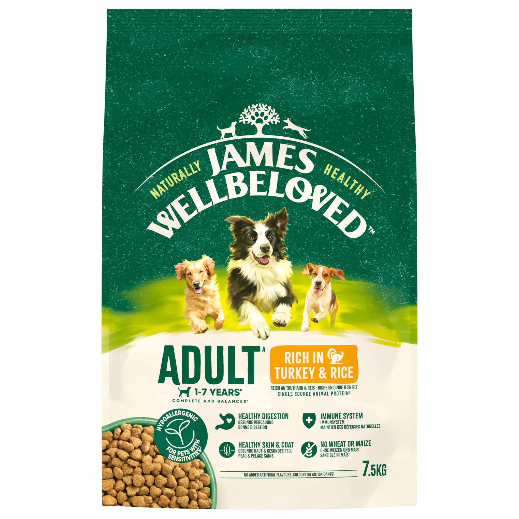 James Wellbeloved Adult Dry Dog Food - Turkey & Rice - Image 8