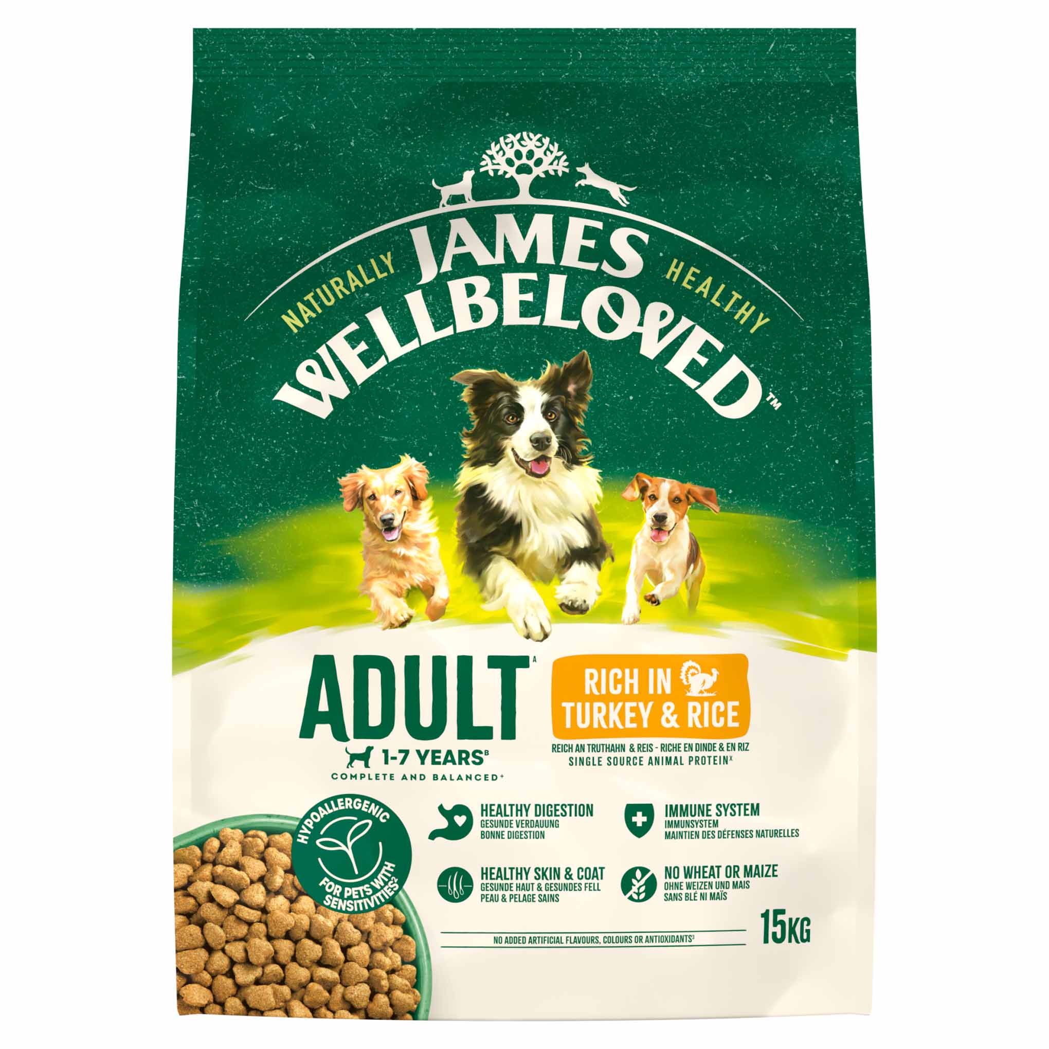 James Wellbeloved Adult Dry Dog Food - Turkey & Rice - Image 9
