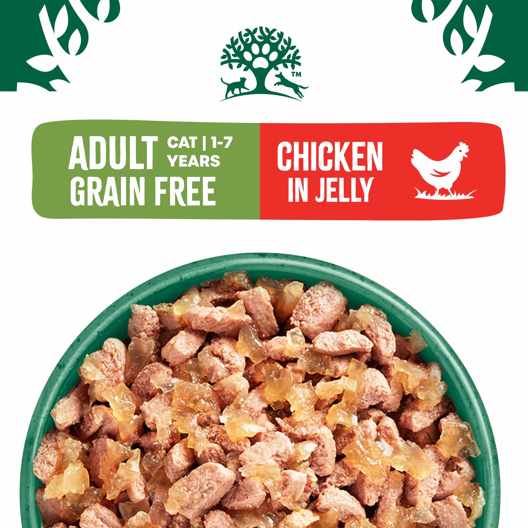 James Wellbeloved Adult Grain Free Wet Cat Food in Jelly - Chicken - 12x85g Pouches - Image 9