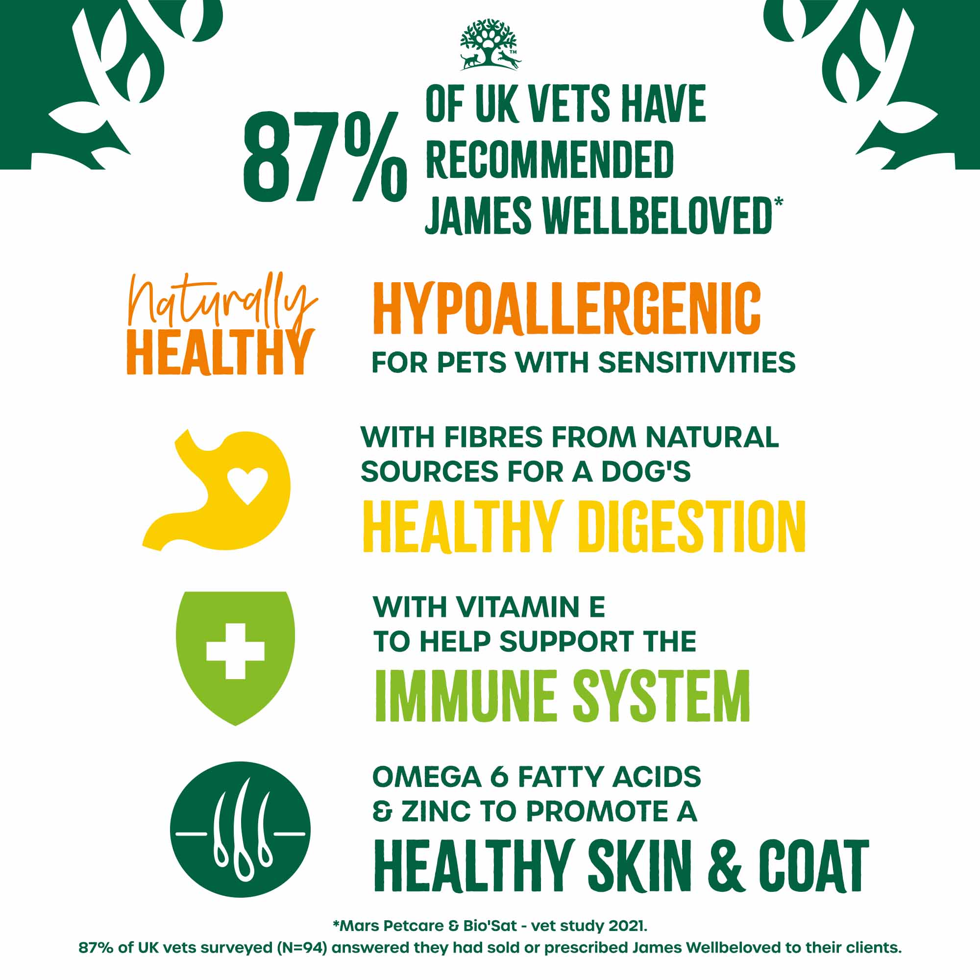 James Wellbeloved Adult Wet Dog Food in Loaf - Turkey, Lamb and Chicken - 12x400g cans - Image 6