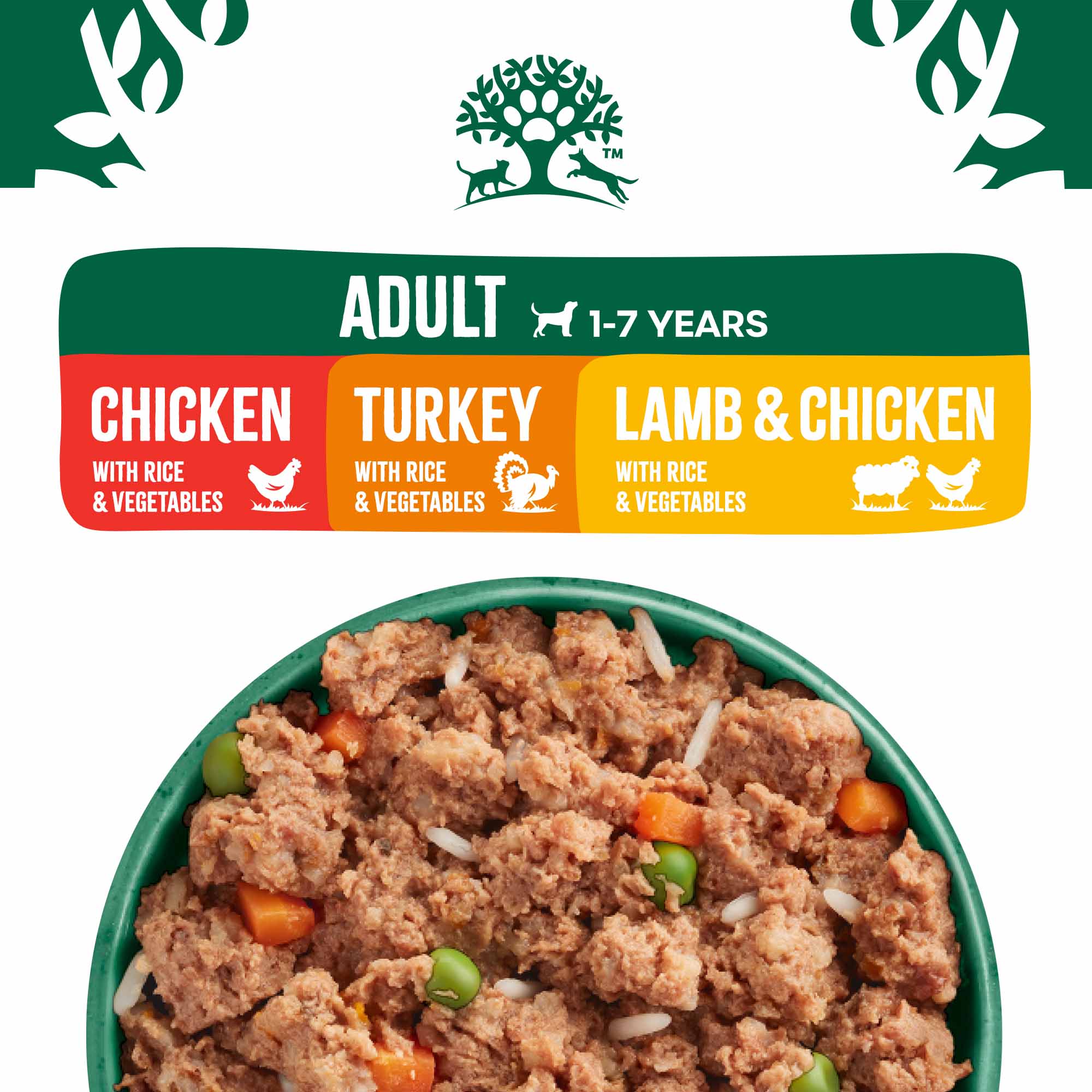 James Wellbeloved Adult Wet Dog Food in Loaf - Turkey, Lamb and Chicken - 12x400g cans - Image 9