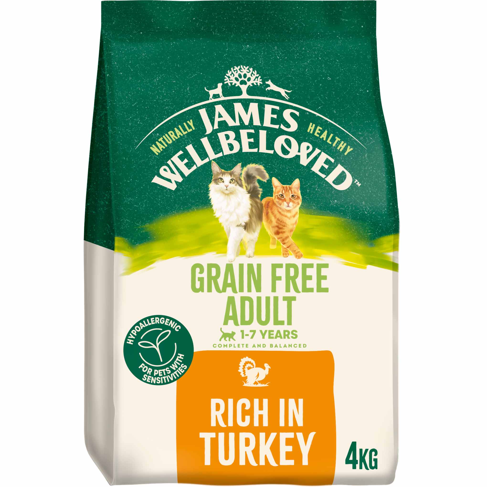 James Wellbeloved Grain Free Adult Dry Cat Food - Turkey - Image 7
