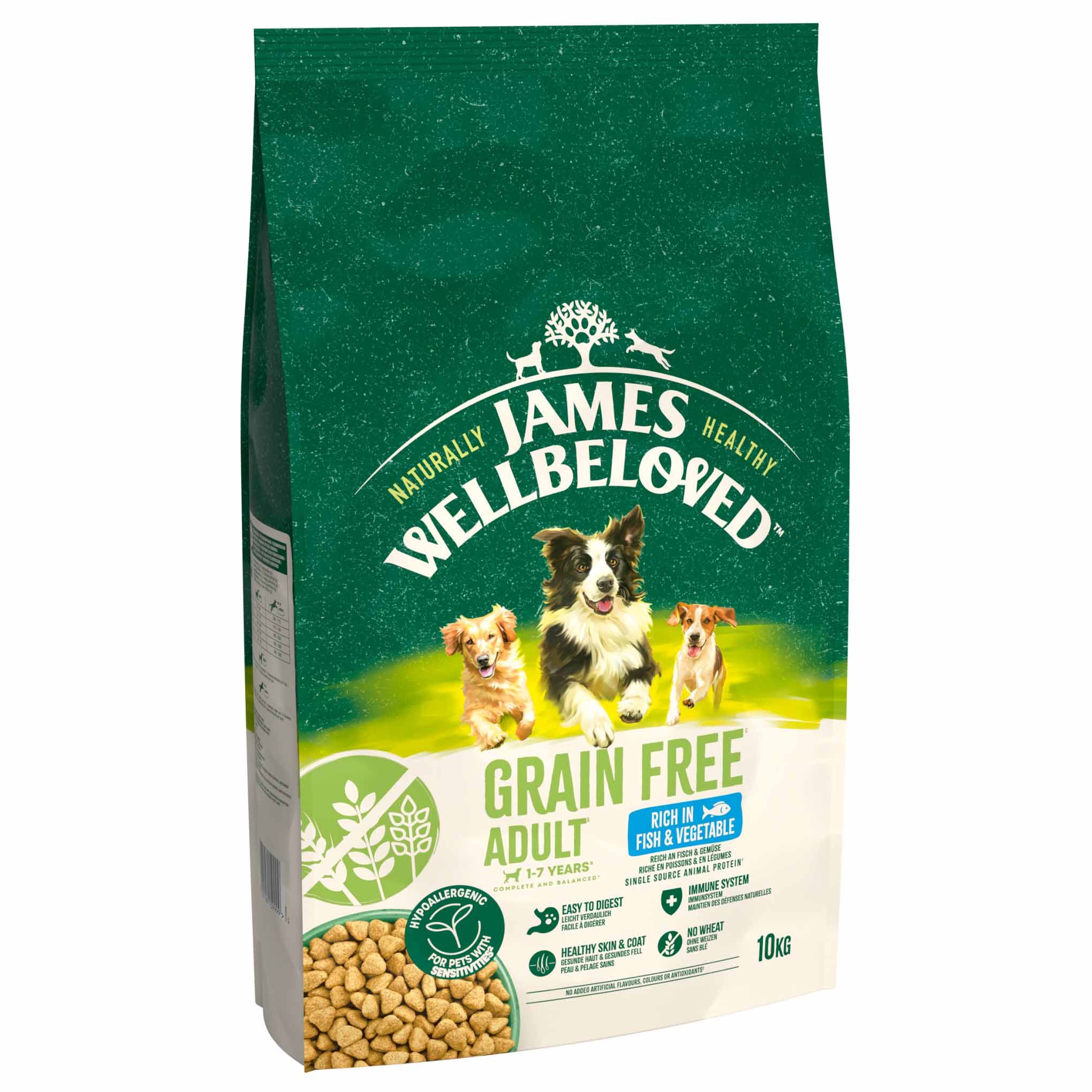 James Wellbeloved Grain Free Adult Dry Dog Food - Fish & Veg - Image 7