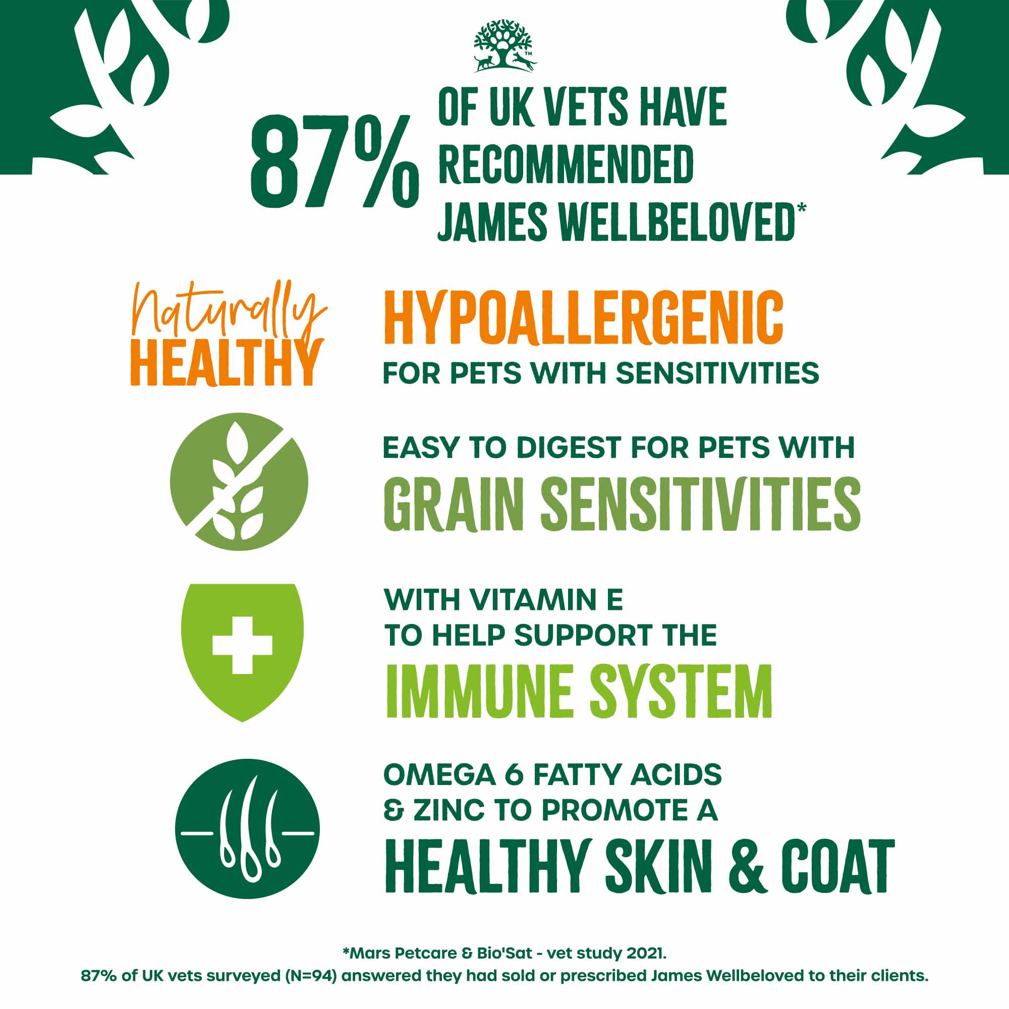 James Wellbeloved Grain Free Adult Wet Dog Food - Turkey, Lamb and Chicken in Loaf - 12x400g cans - Image 8