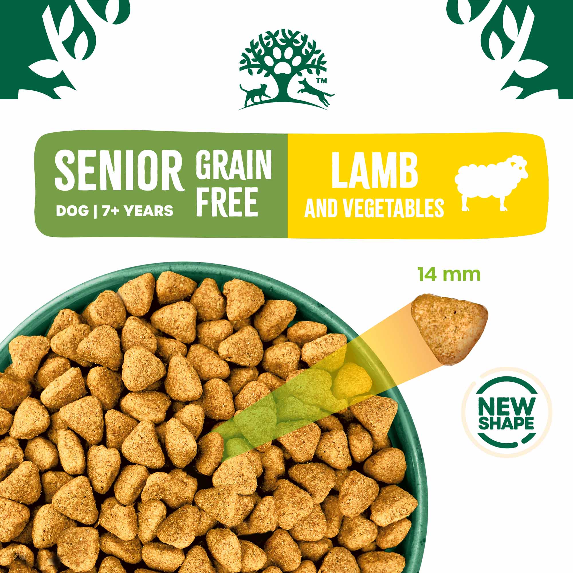 James Wellbeloved Grain Free Senior Dry Dog Food - Lamb & Veg - Image 14