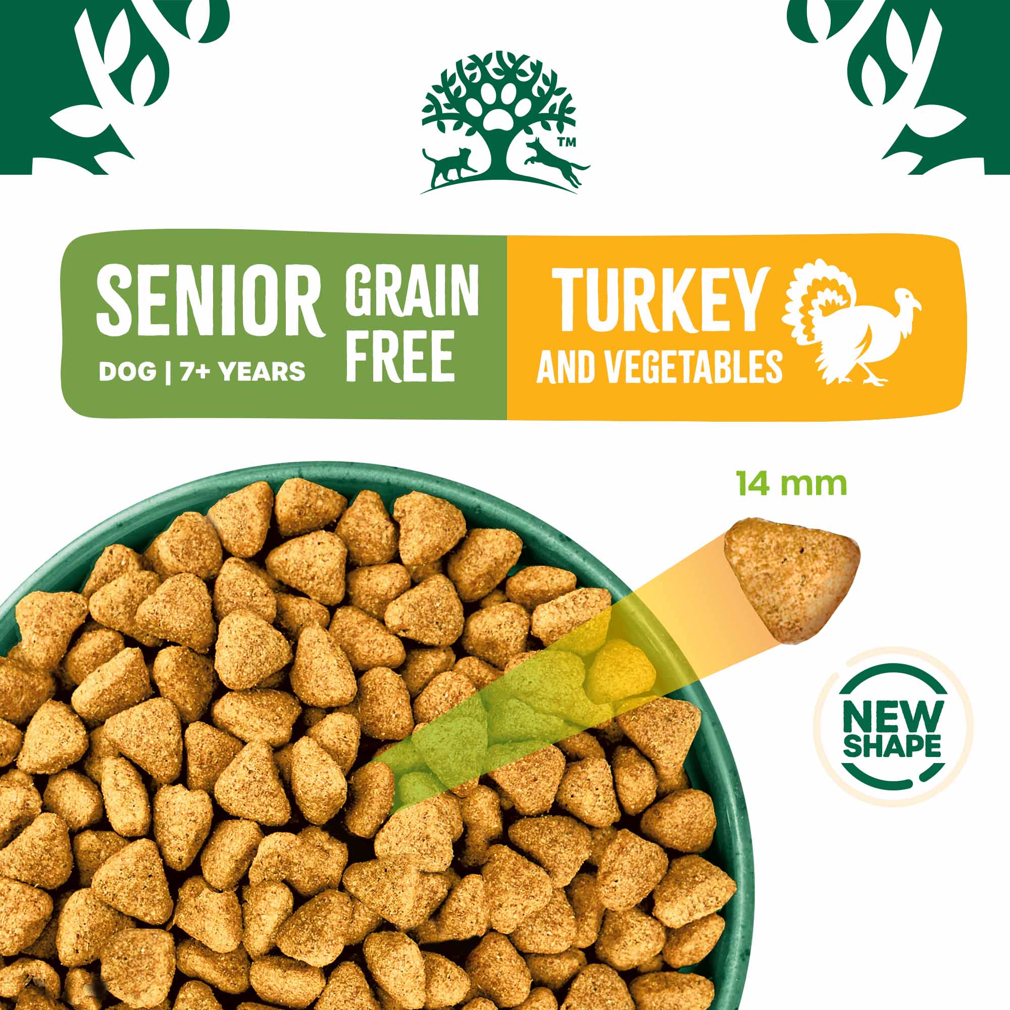 James Wellbeloved Grain Free Senior Dry Dog Food - Turkey & Veg - Image 10