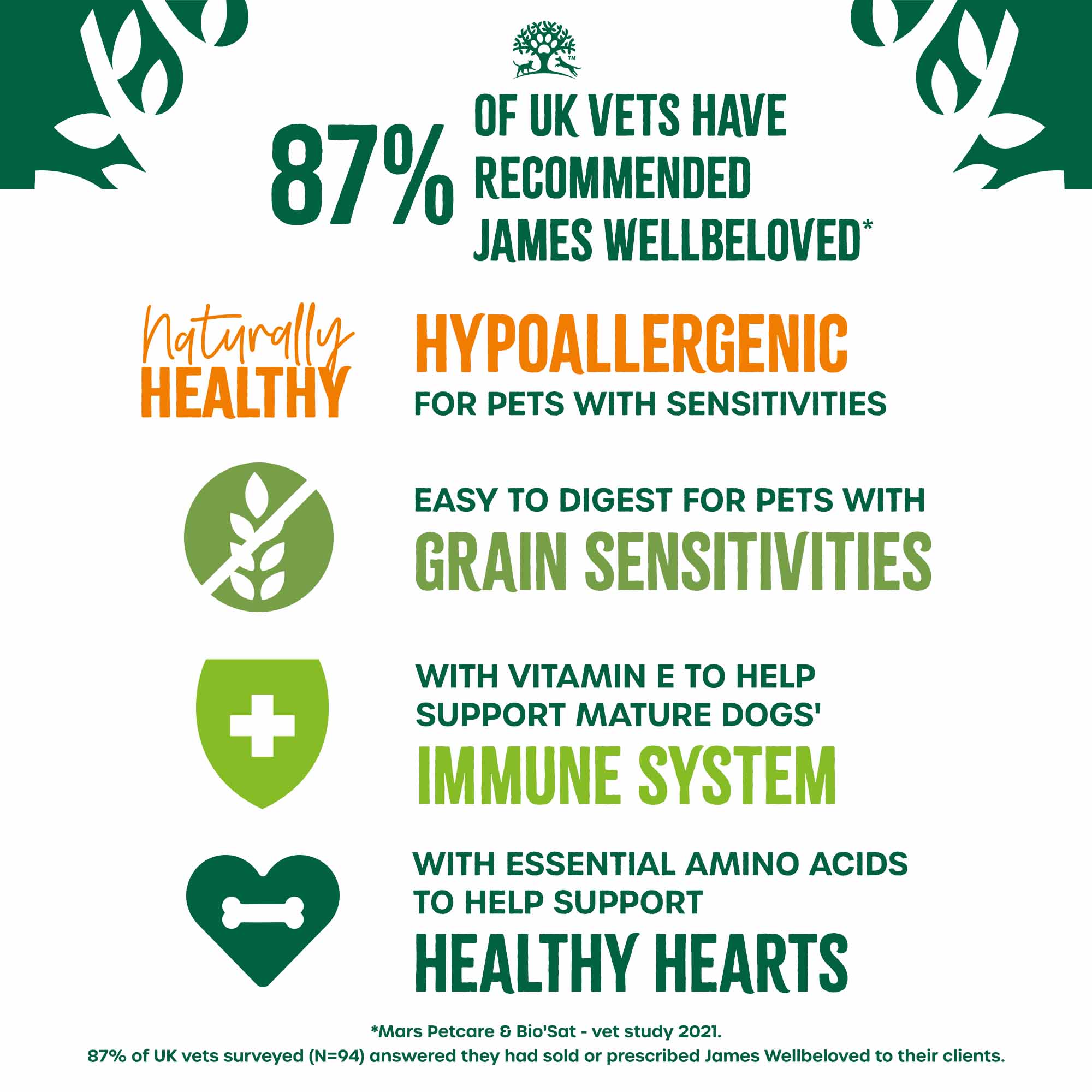 James Wellbeloved Grain Free Senior Wet Dog Food in Loaf - Turkey, Lamb and Chicken -12x400g cans - Image 5