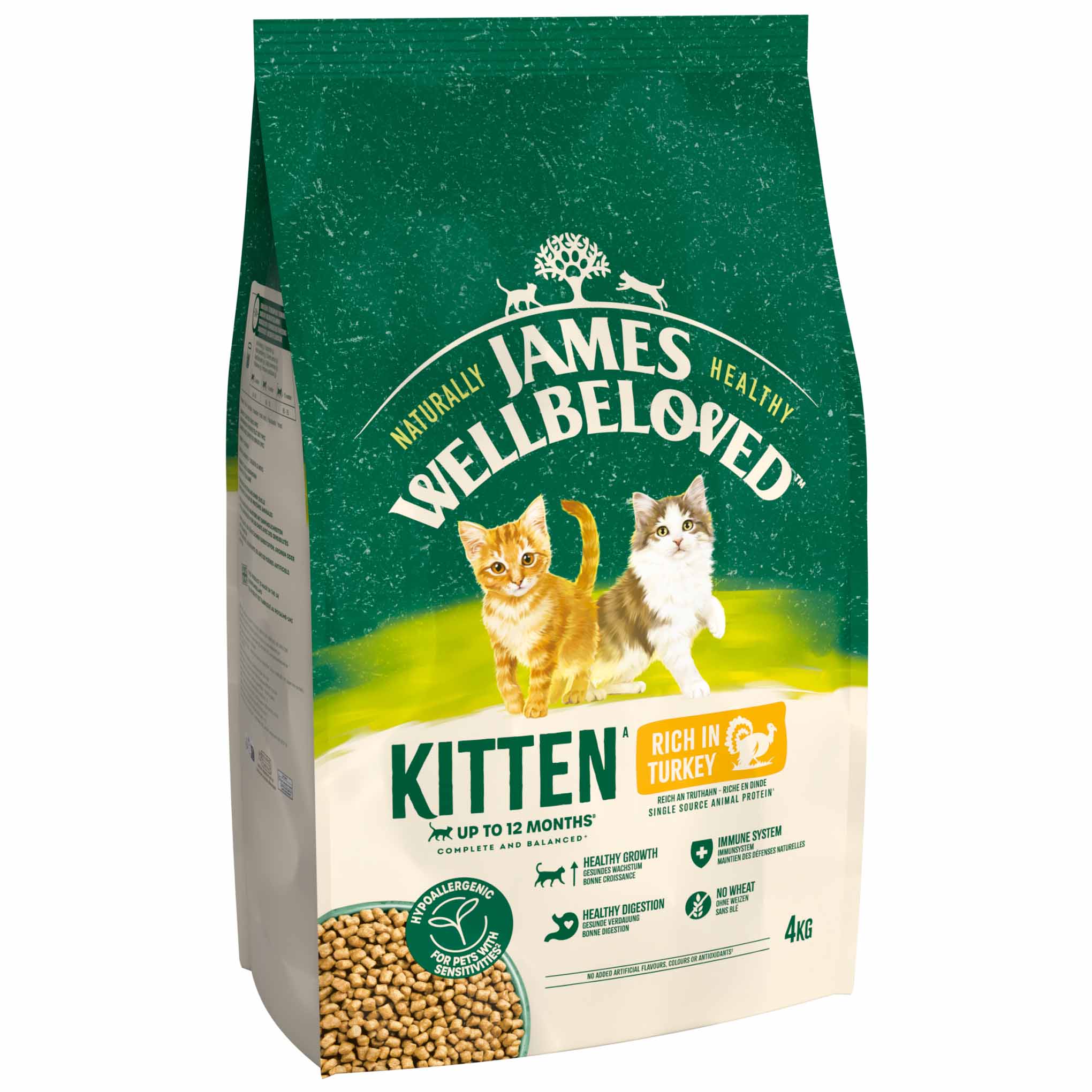 James Wellbeloved Kitten Dry Cat Food - Turkey - Image 7
