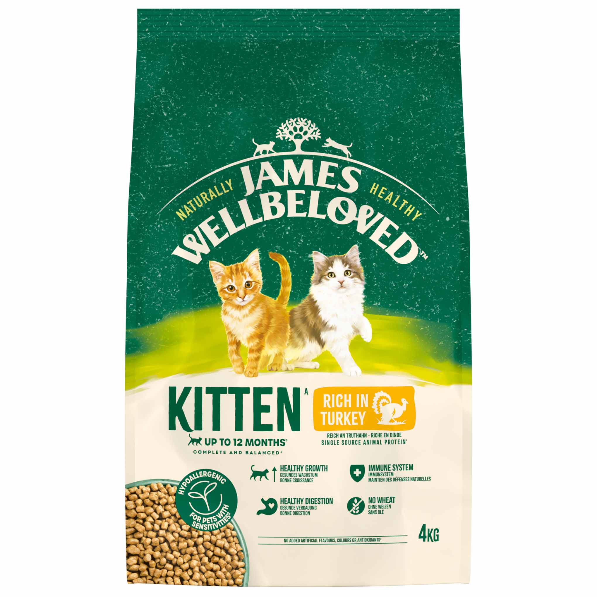 James Wellbeloved Kitten Dry Cat Food - Turkey - Image 8