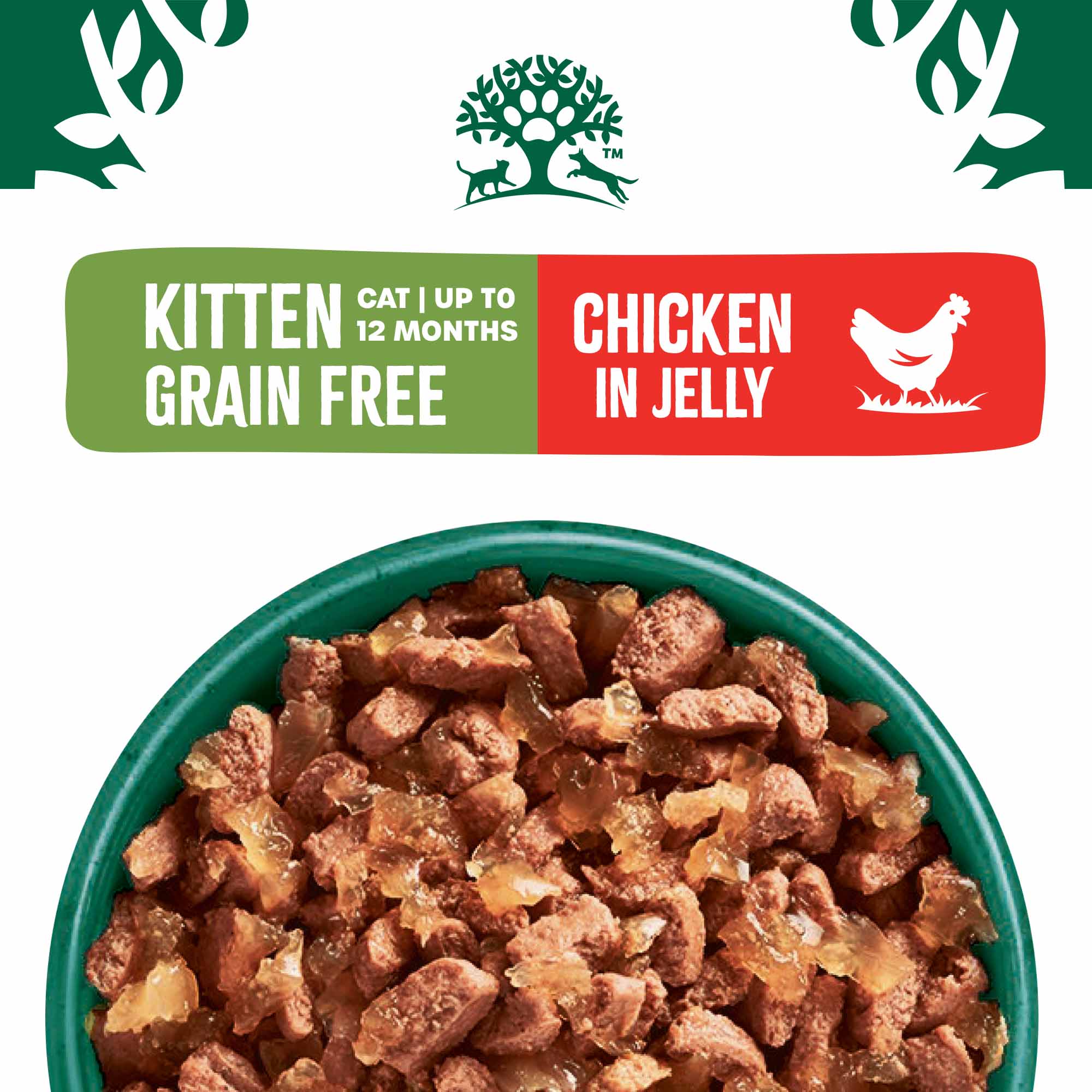 James Wellbeloved Kitten Grain Free Wet Cat Food in Jelly - Chicken - 12x85g Pouches - Image 7