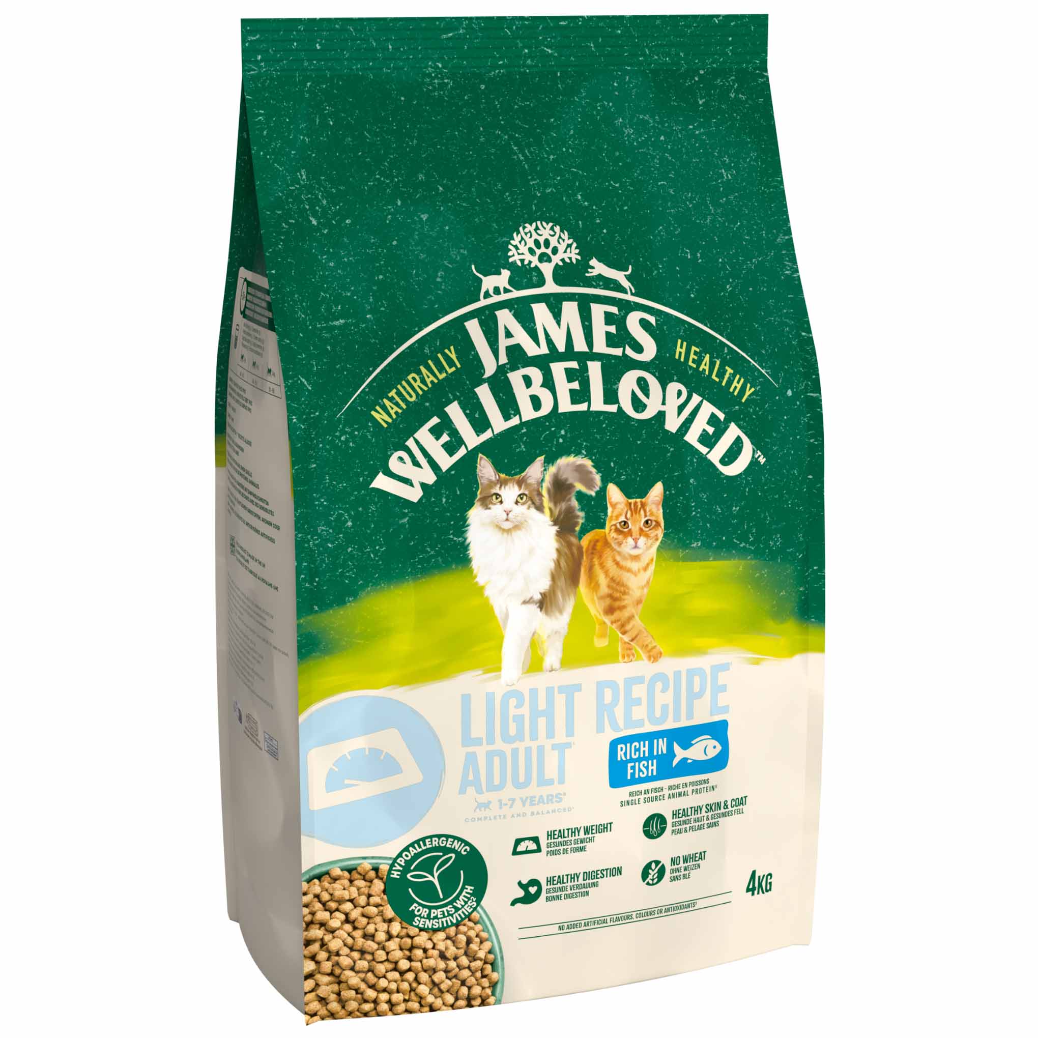 James Wellbeloved Light Adult Dry Cat Food - Fish - Image 8