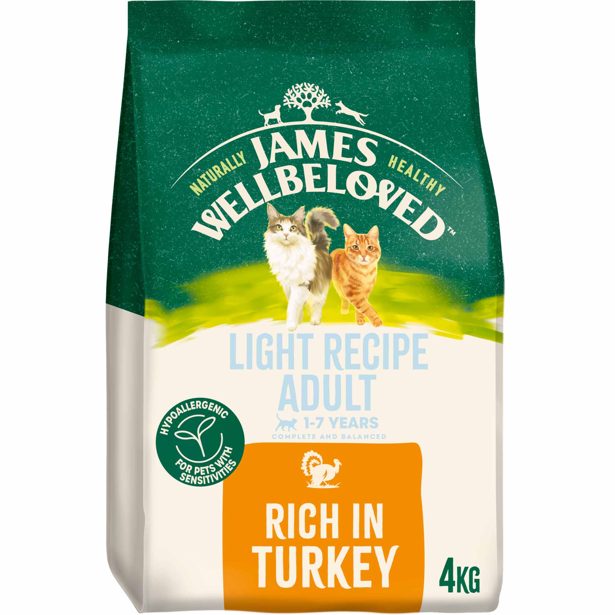 James Wellbeloved Light Adult Dry Cat Food - Turkey - Image 7