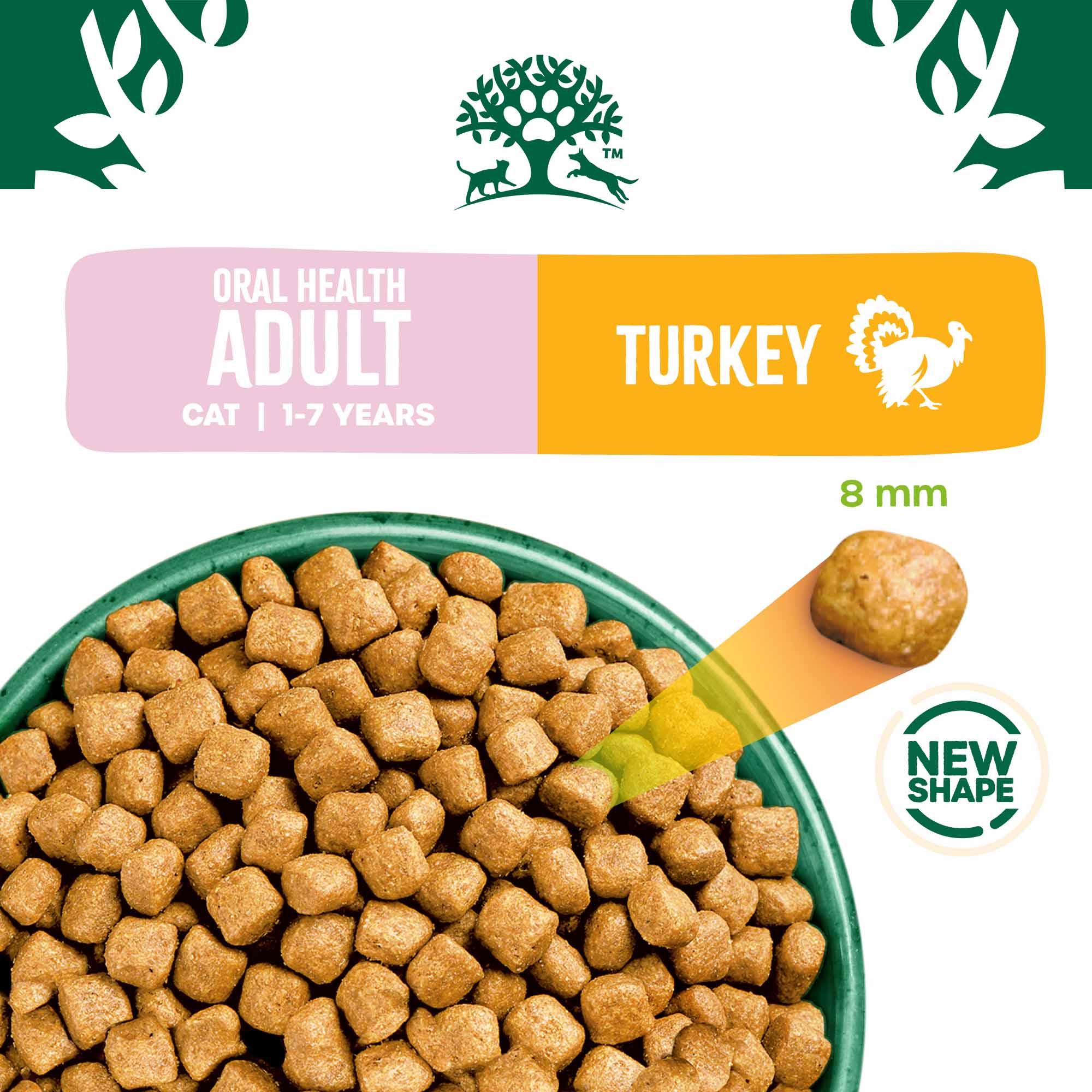 James Wellbeloved Oral Health Adult Dry Cat Food - Turkey - Image 14