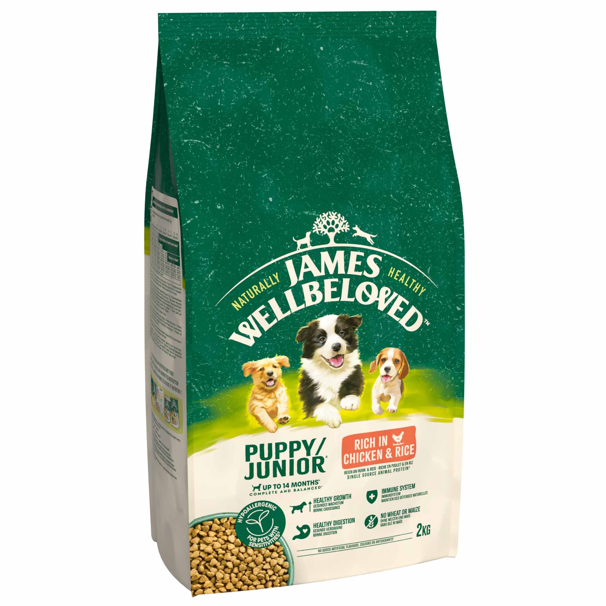 James Wellbeloved Puppy Dry Dog Food - Chicken & Rice - Image 3