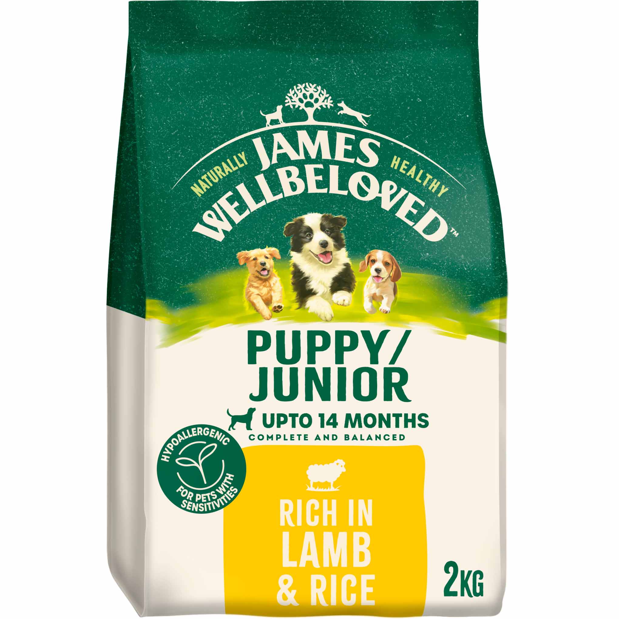 James Wellbeloved Puppy Dry Dog Food - Lamb & Rice - Image 2